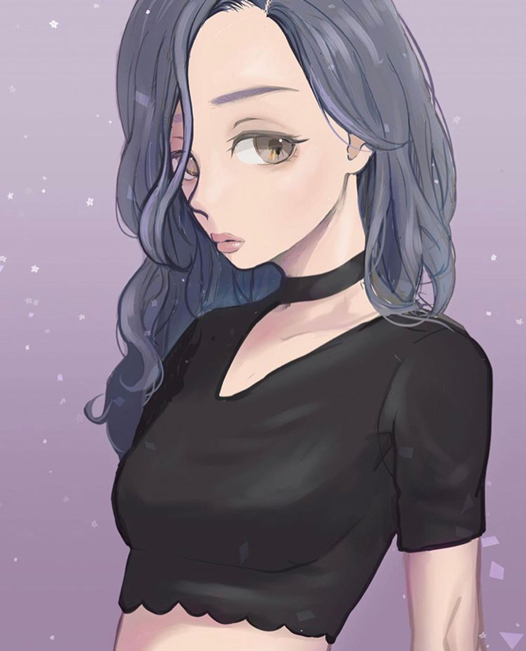カラーイラスト(厚塗り)-1