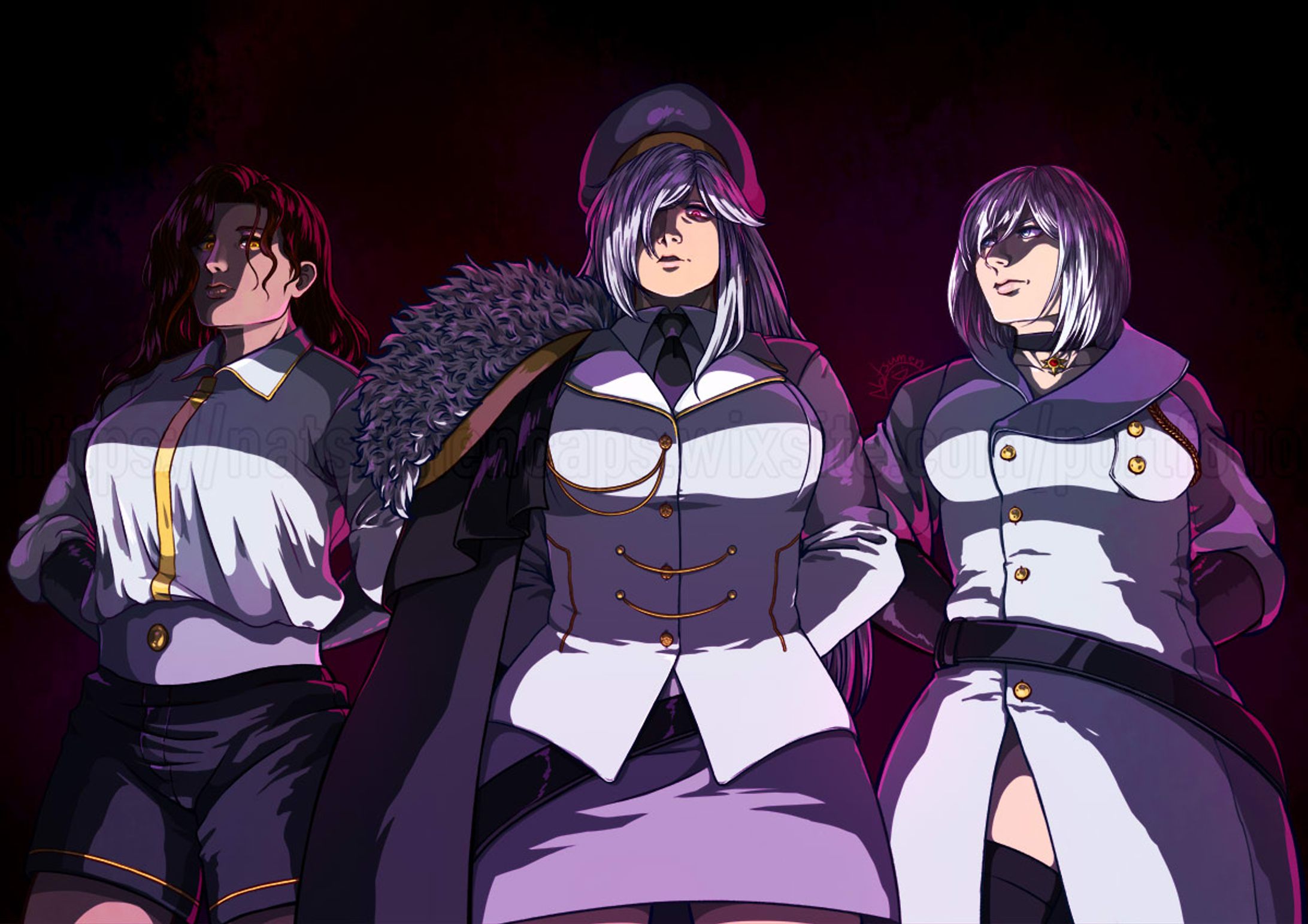 Sofia, Elizabeth, & Klara-1