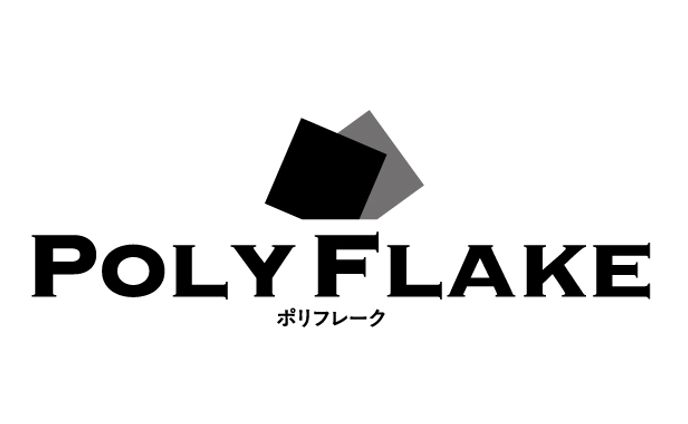 Poly Flake ロゴ