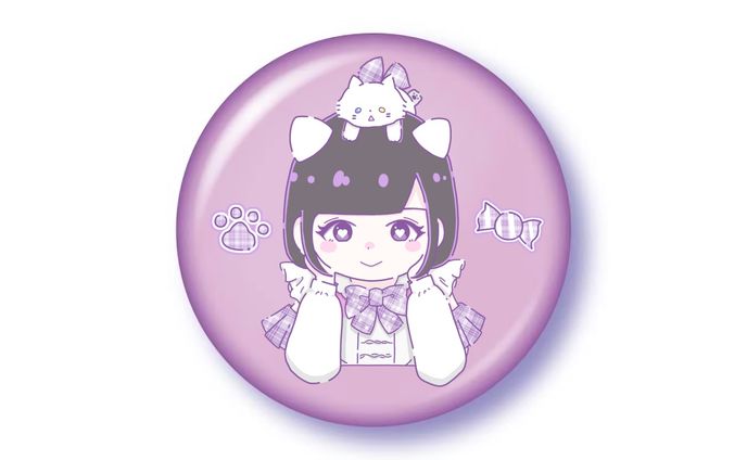 缶バッジイラスト