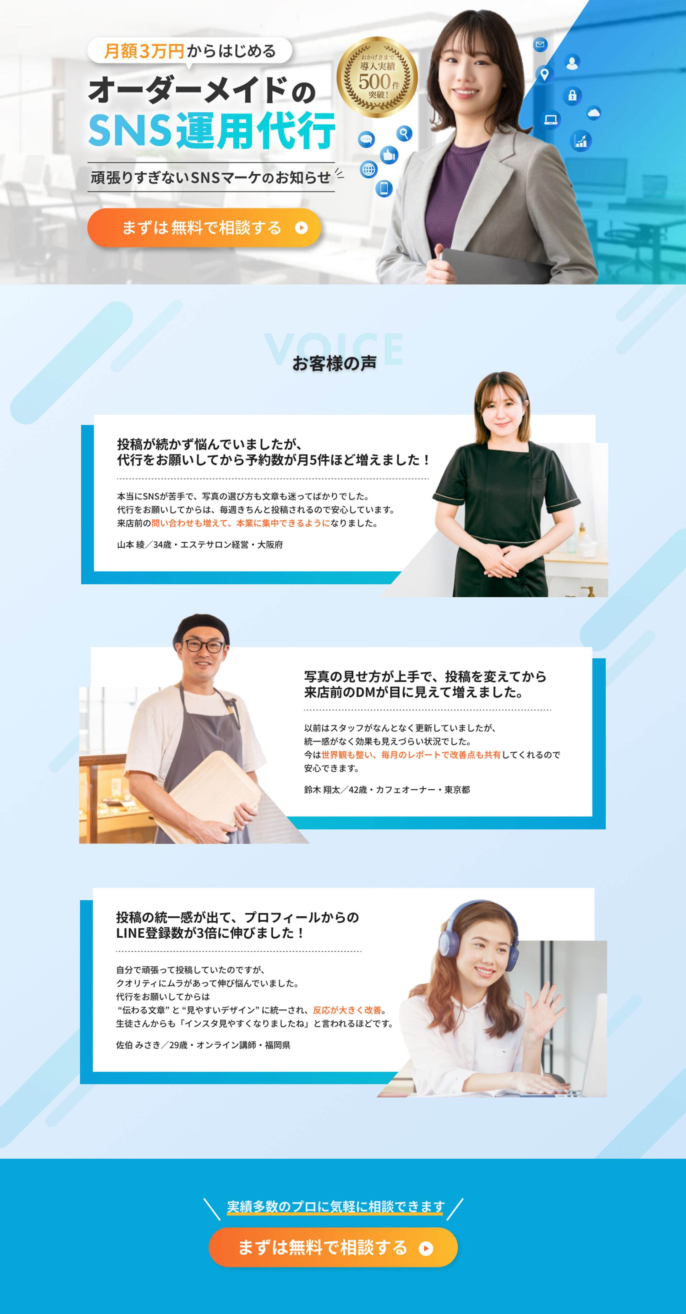 【LPFV】SNS運用代行　（PCver）-1