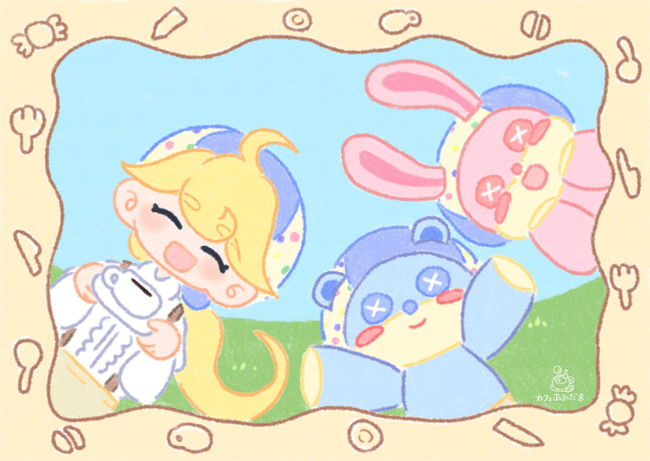 プレイスマット　カフェあめだま-1