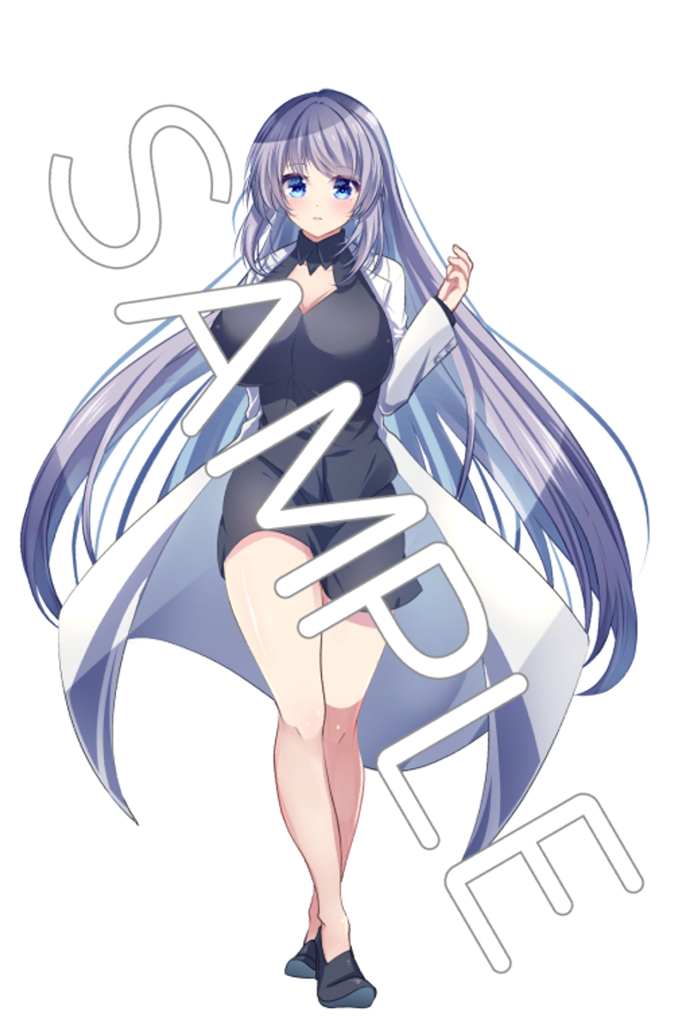 女子立ち絵サンプル-1