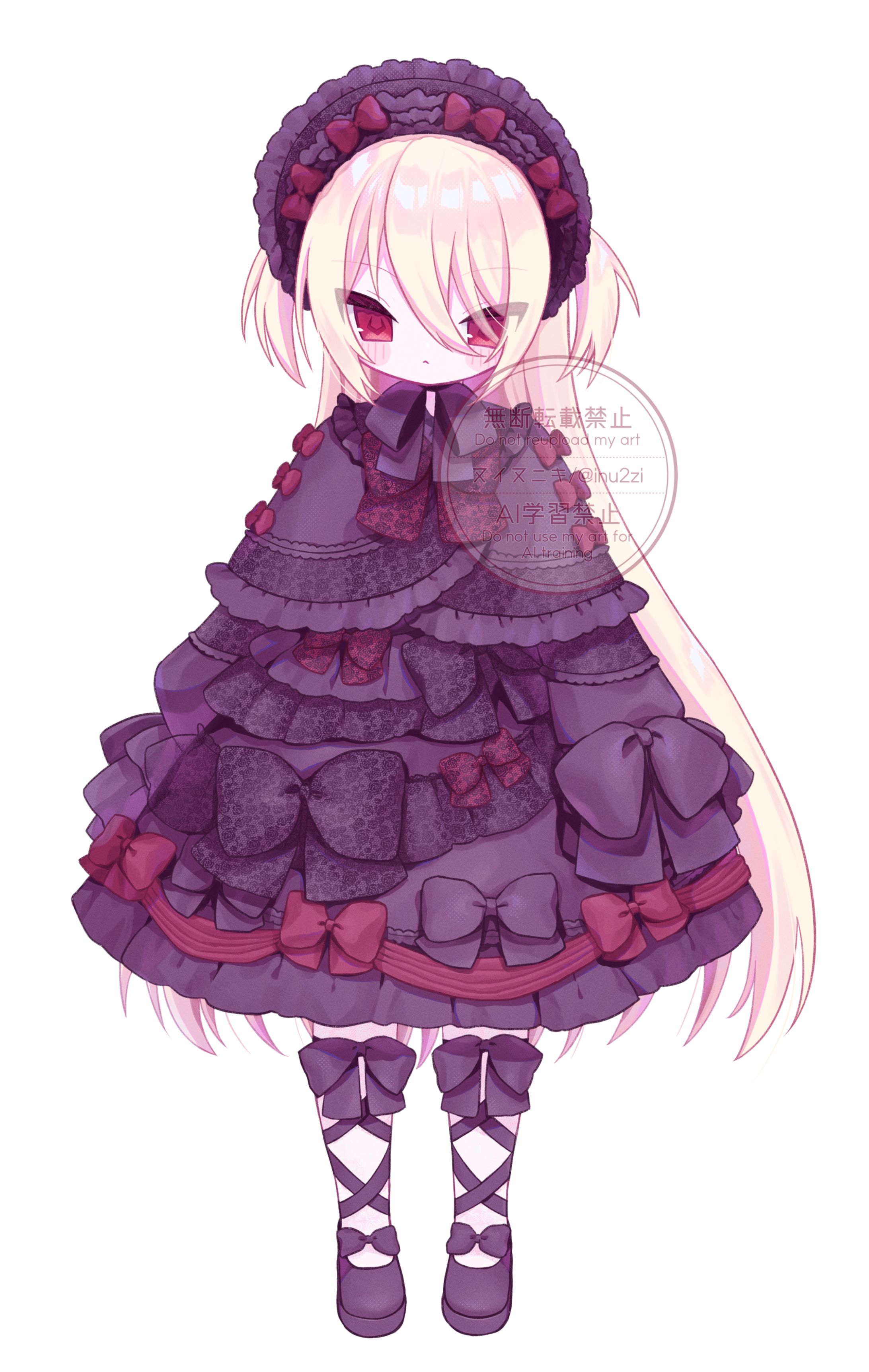 OC ご主人ちゃんとメイドちゃんたちの立ち絵-1