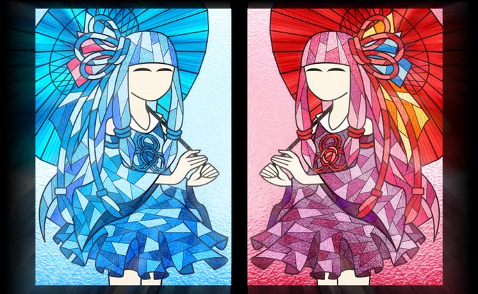 琴葉姉妹　光エフェクト