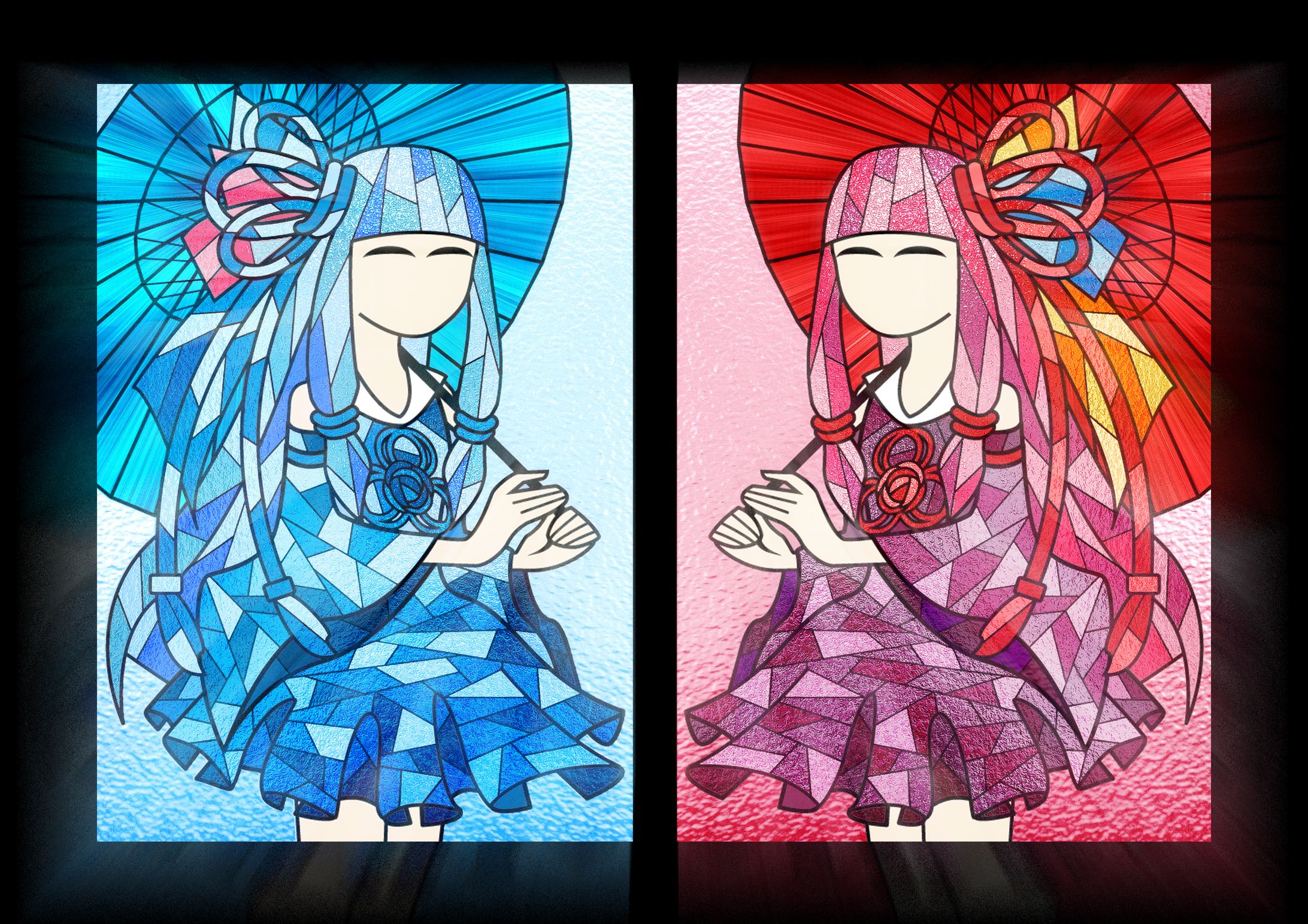 琴葉姉妹　光エフェクト-1