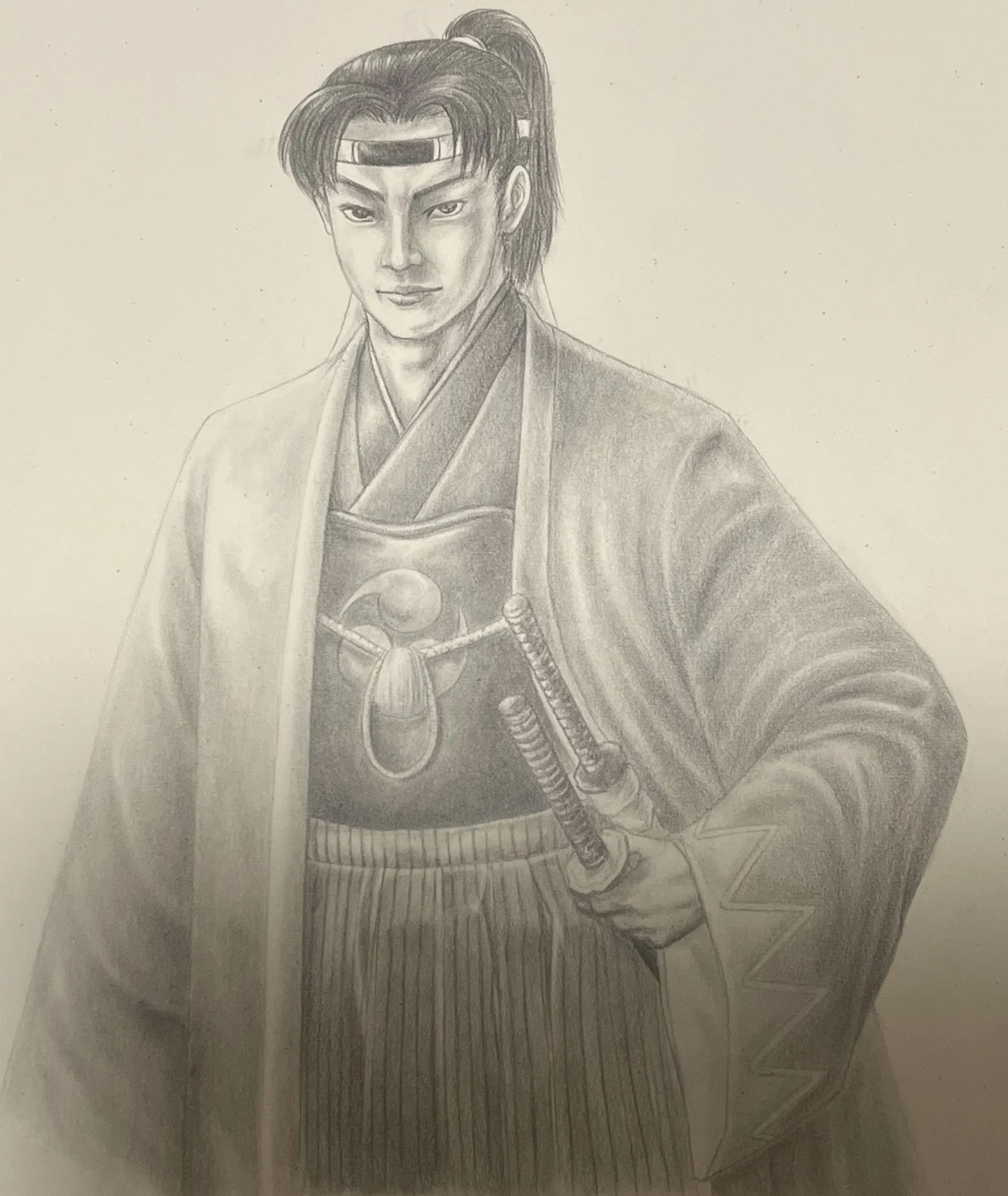 鉛筆デッサン（アナログ絵）-1