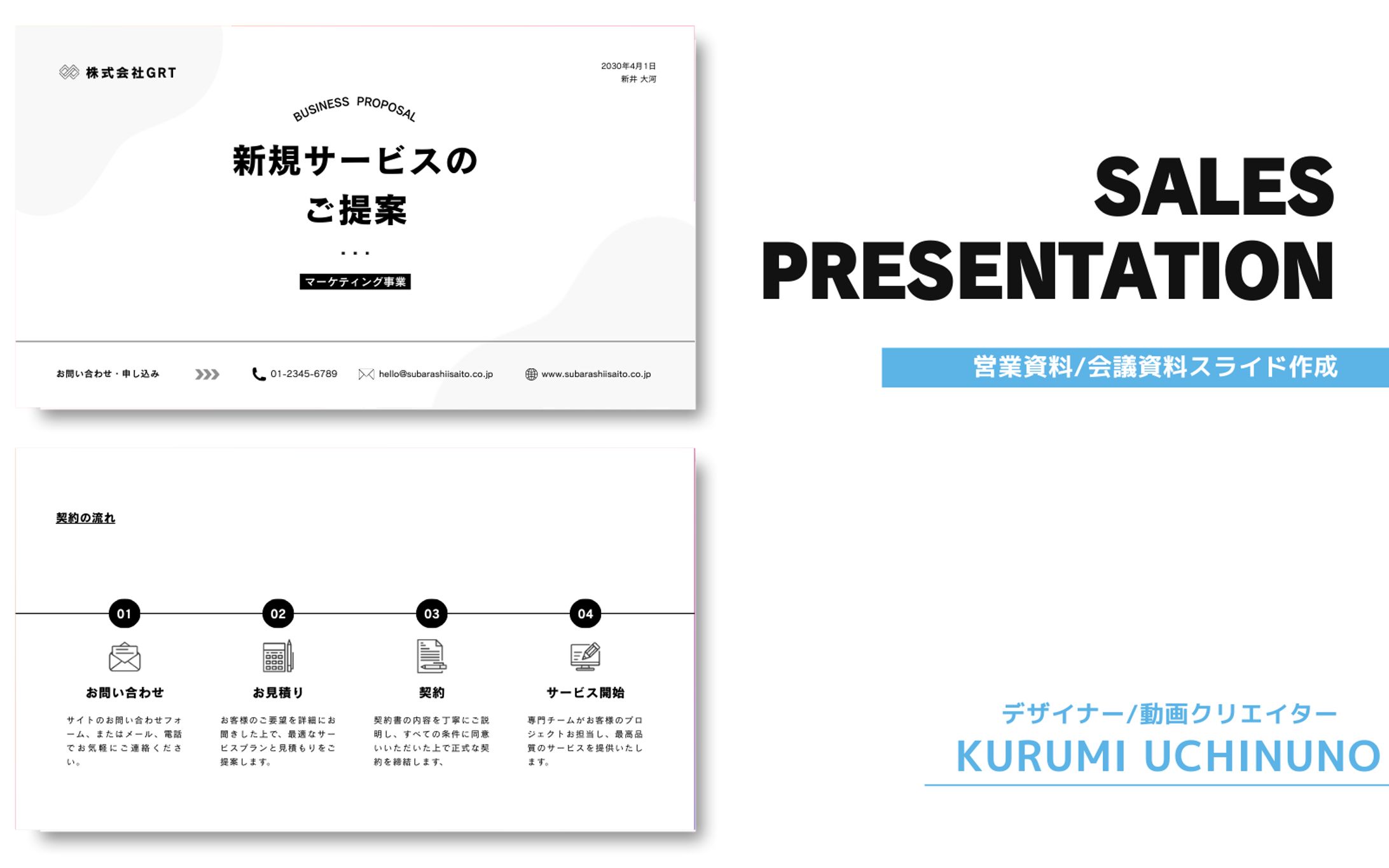 プレゼン資料/新規サービスのご提案-1
