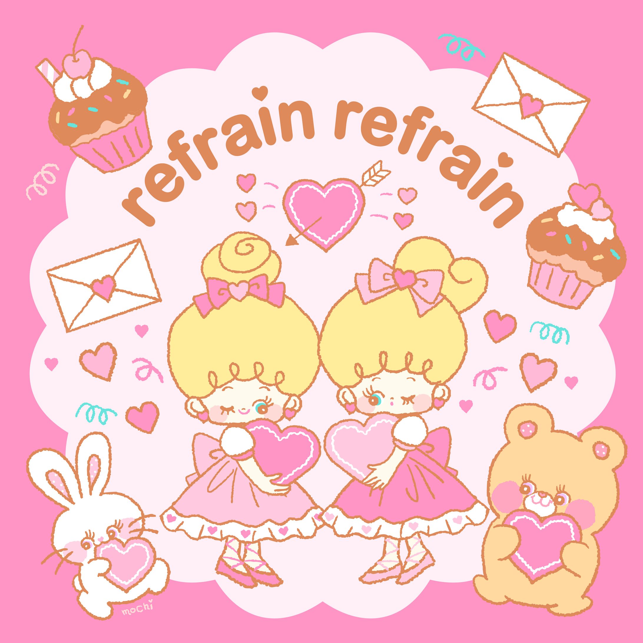 クッキー専門店 refrain refrain 様／イラスト制作（2020）-1