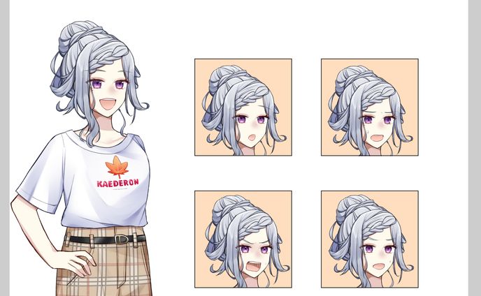 ゲーム立ち絵(差分)