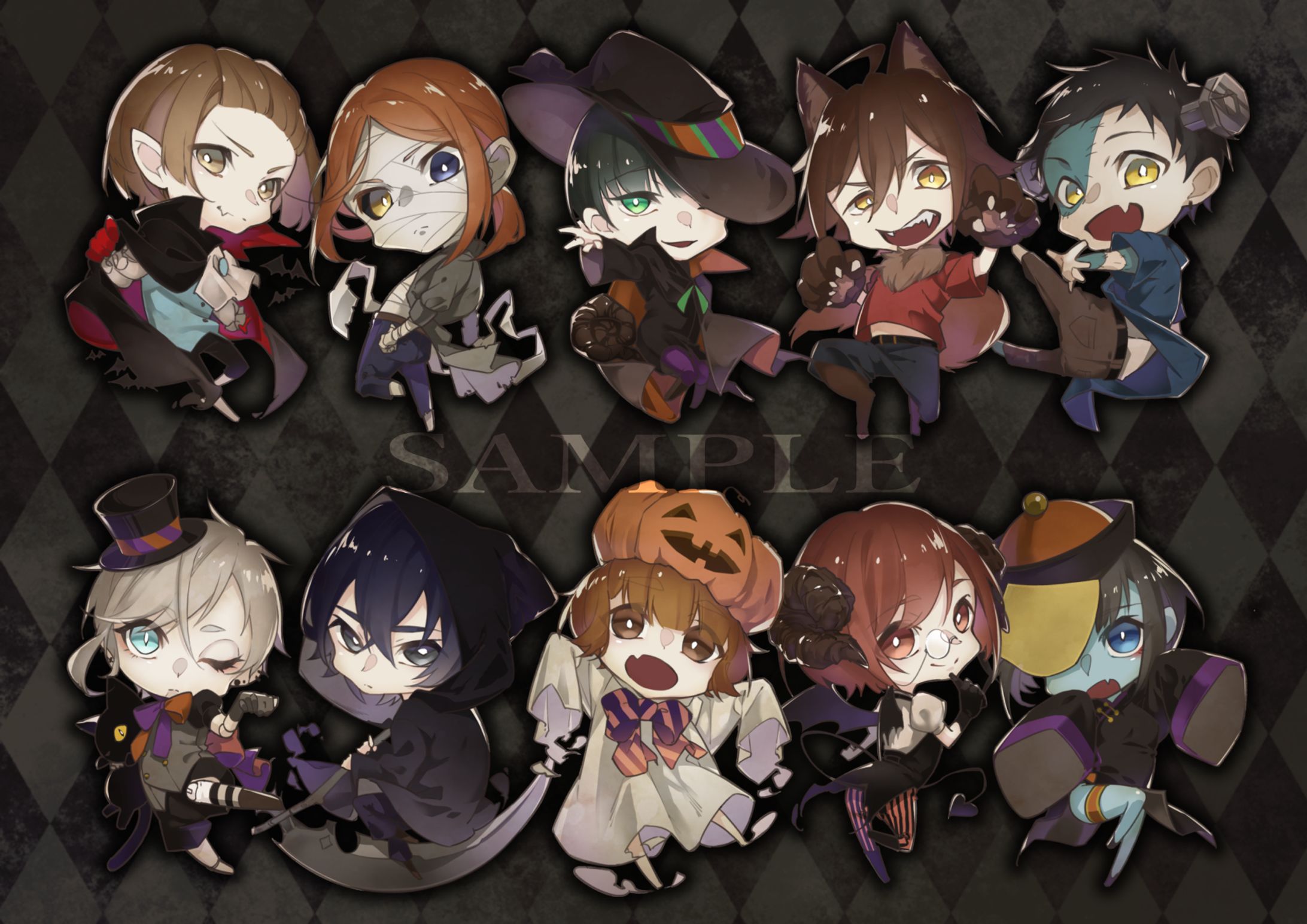 【OC】SDキャラクターデザイン-1