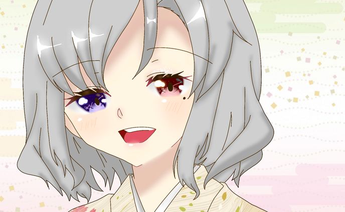 ポップカルチャー学科 2年 アイコンイラスト