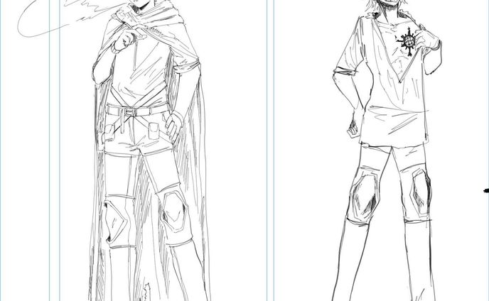 Leo Fortirem "The Orphan" House of Eden Webmanga Character Design