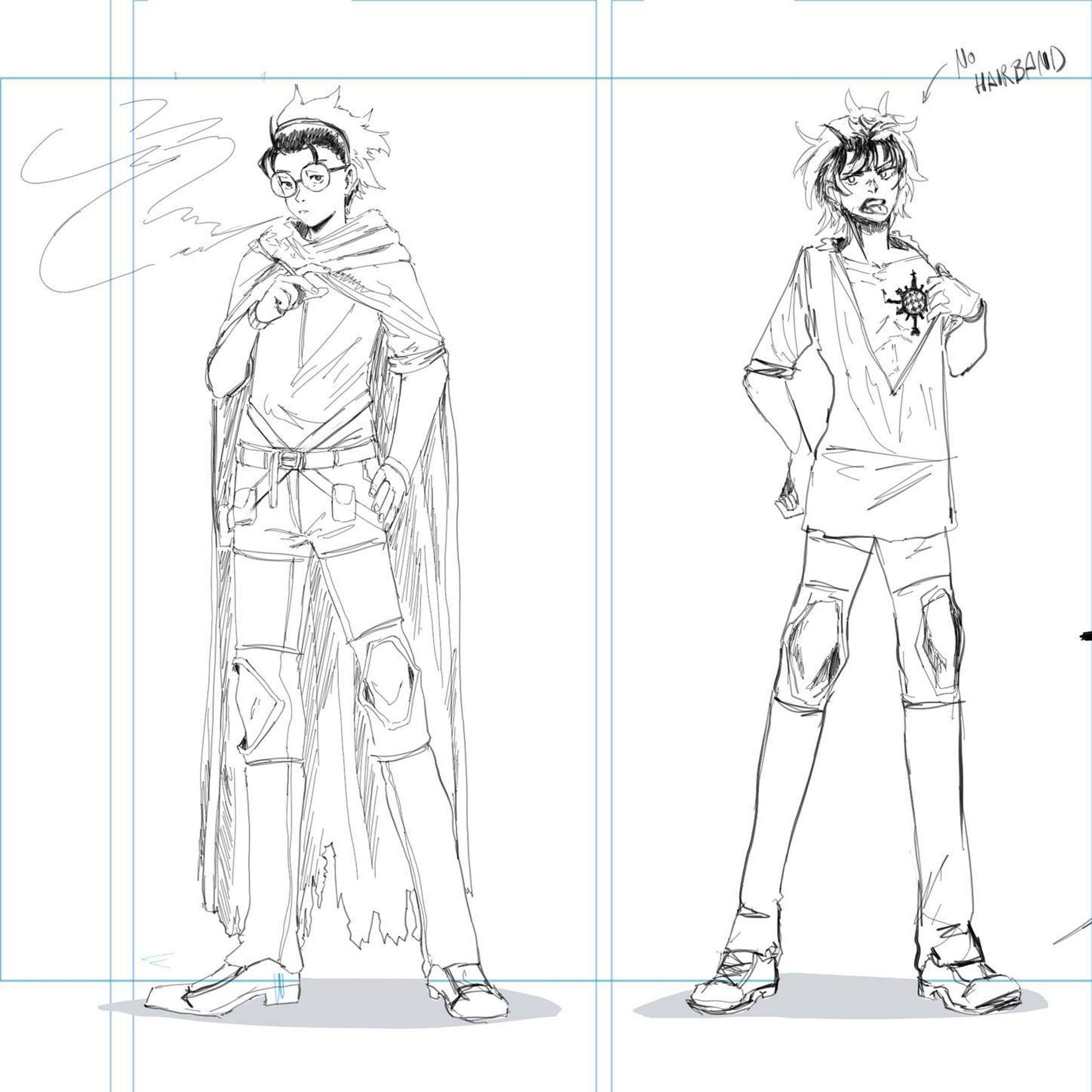 Leo Fortirem "The Orphan" House of Eden Webmanga Character Design-1