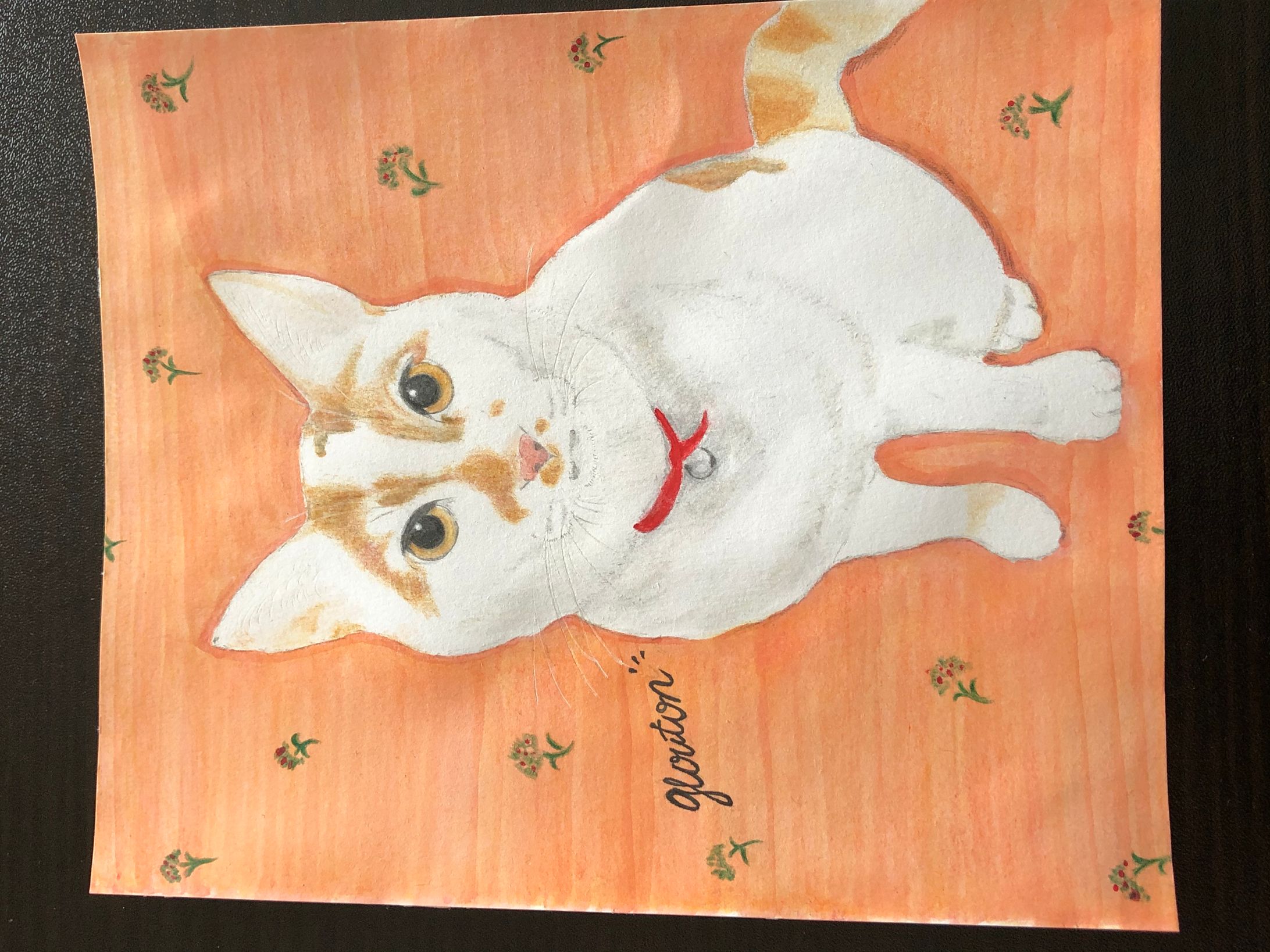 スケッチ　猫-1