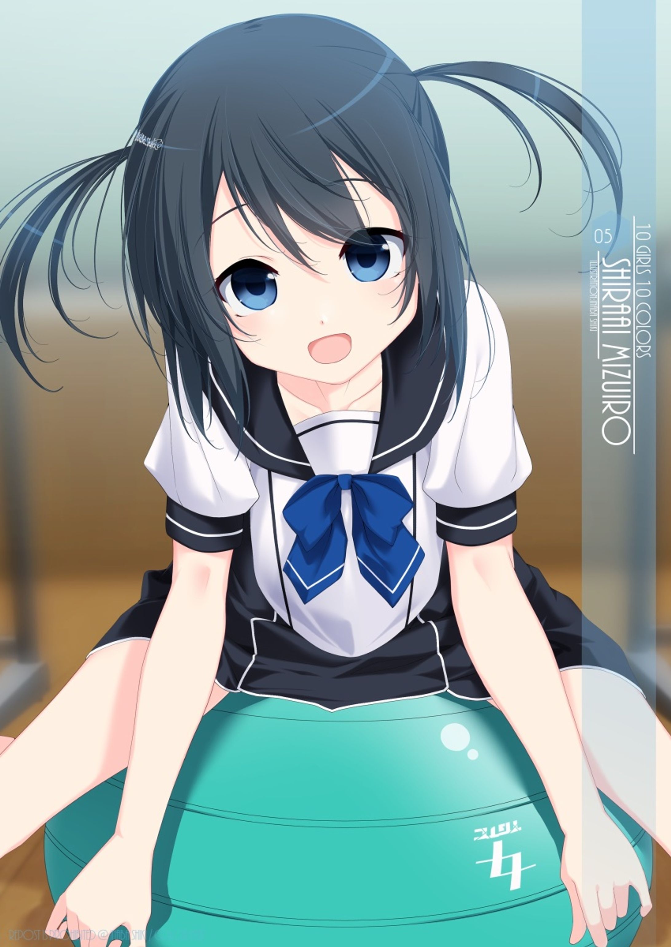 シチュ絵「白藍水色(十人十色)」221107-1