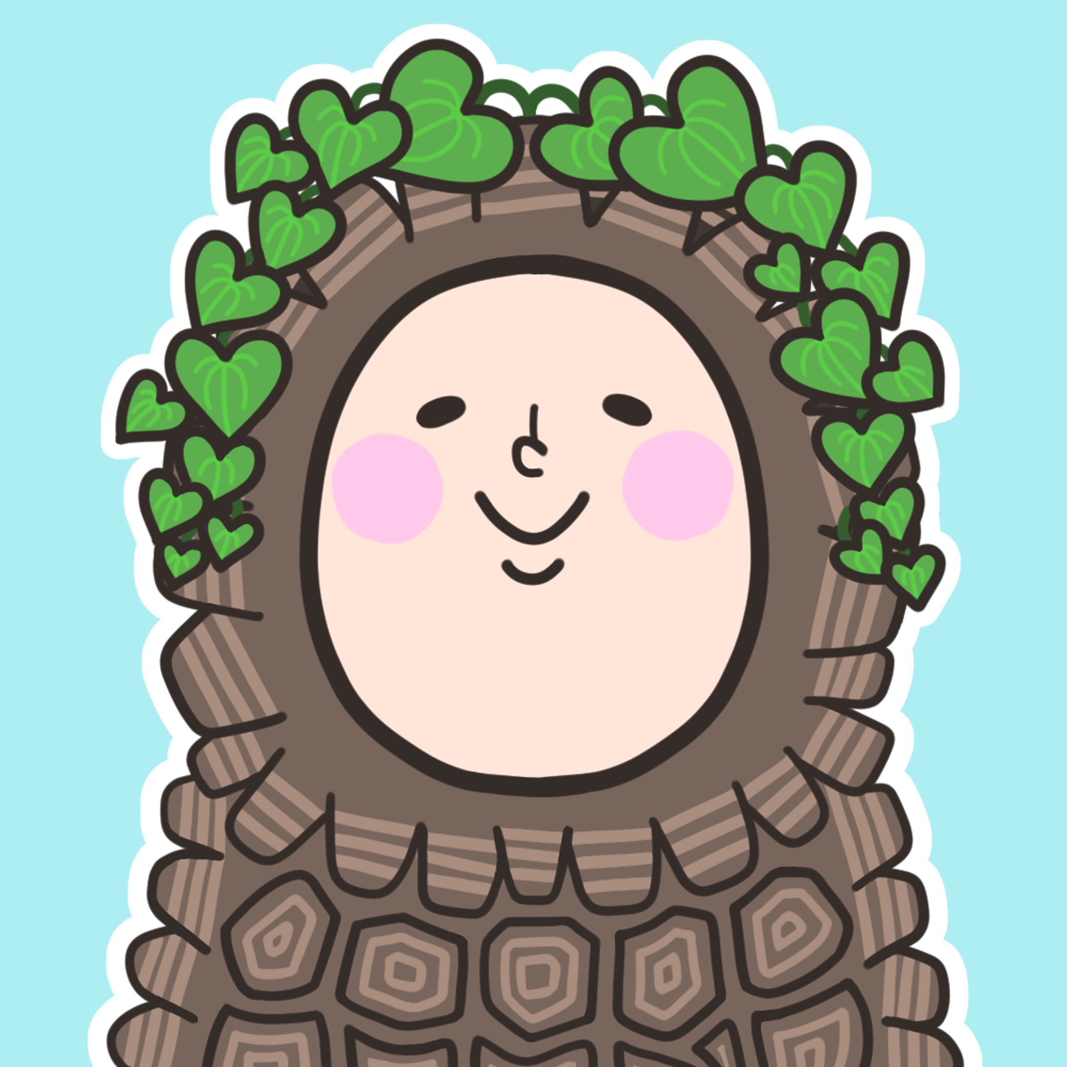 アイコン6（植物の着ぐるみ風）-1