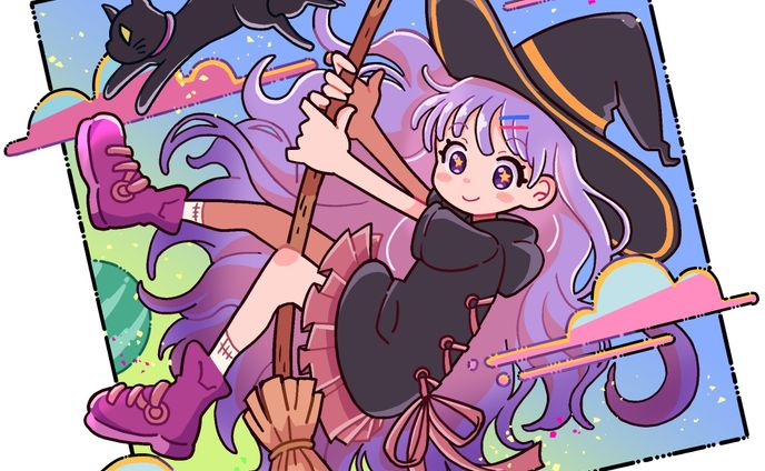 仕事絵、オリジナルイラスト
