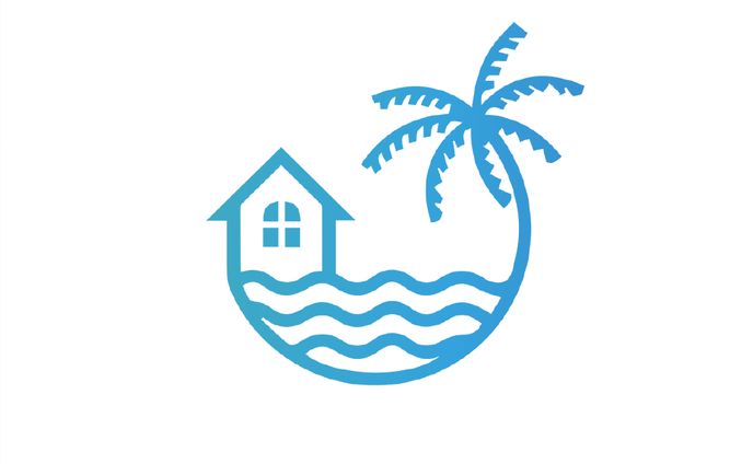 ロゴ｜海沿いに位置するゲストハウス