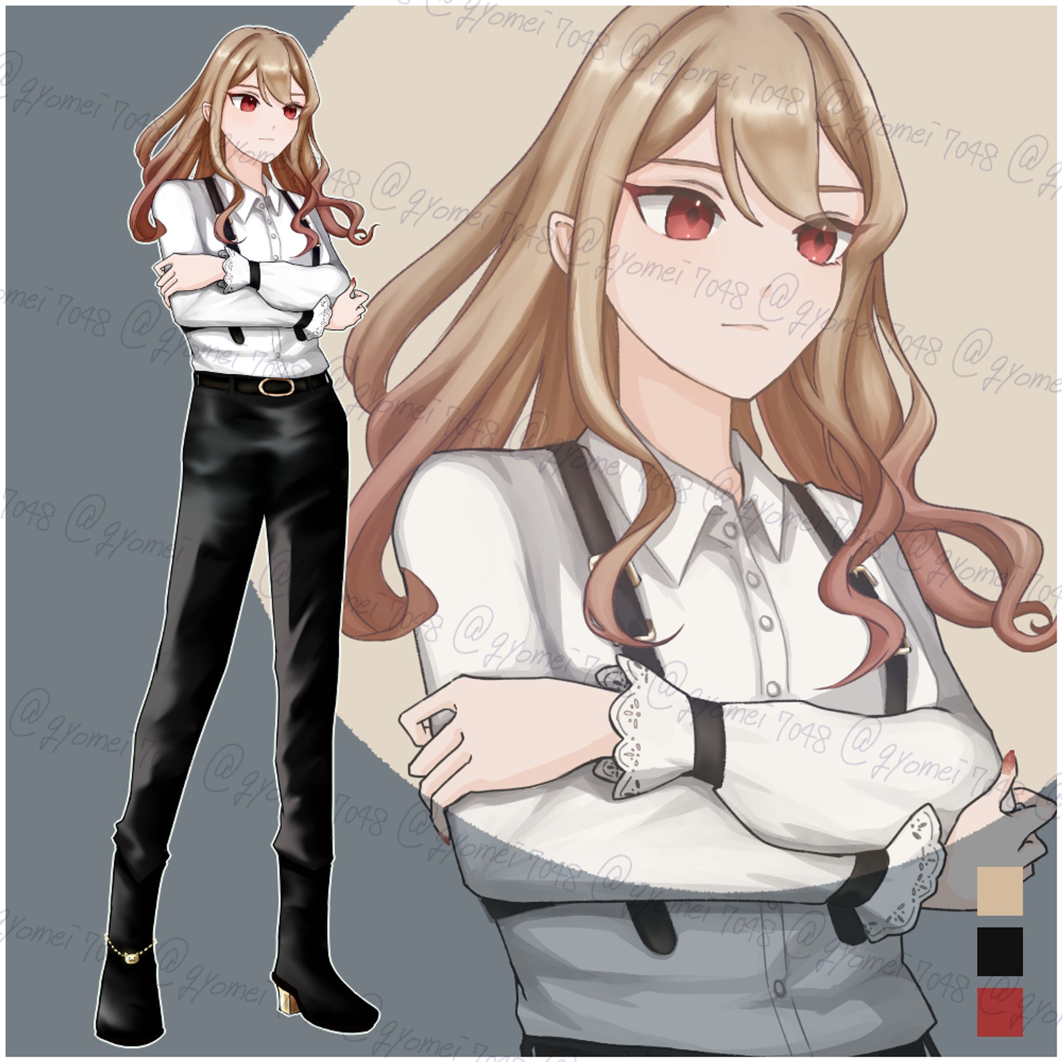 2025年10月開催【女子の立ち絵限定！プレゼント企画】1-1