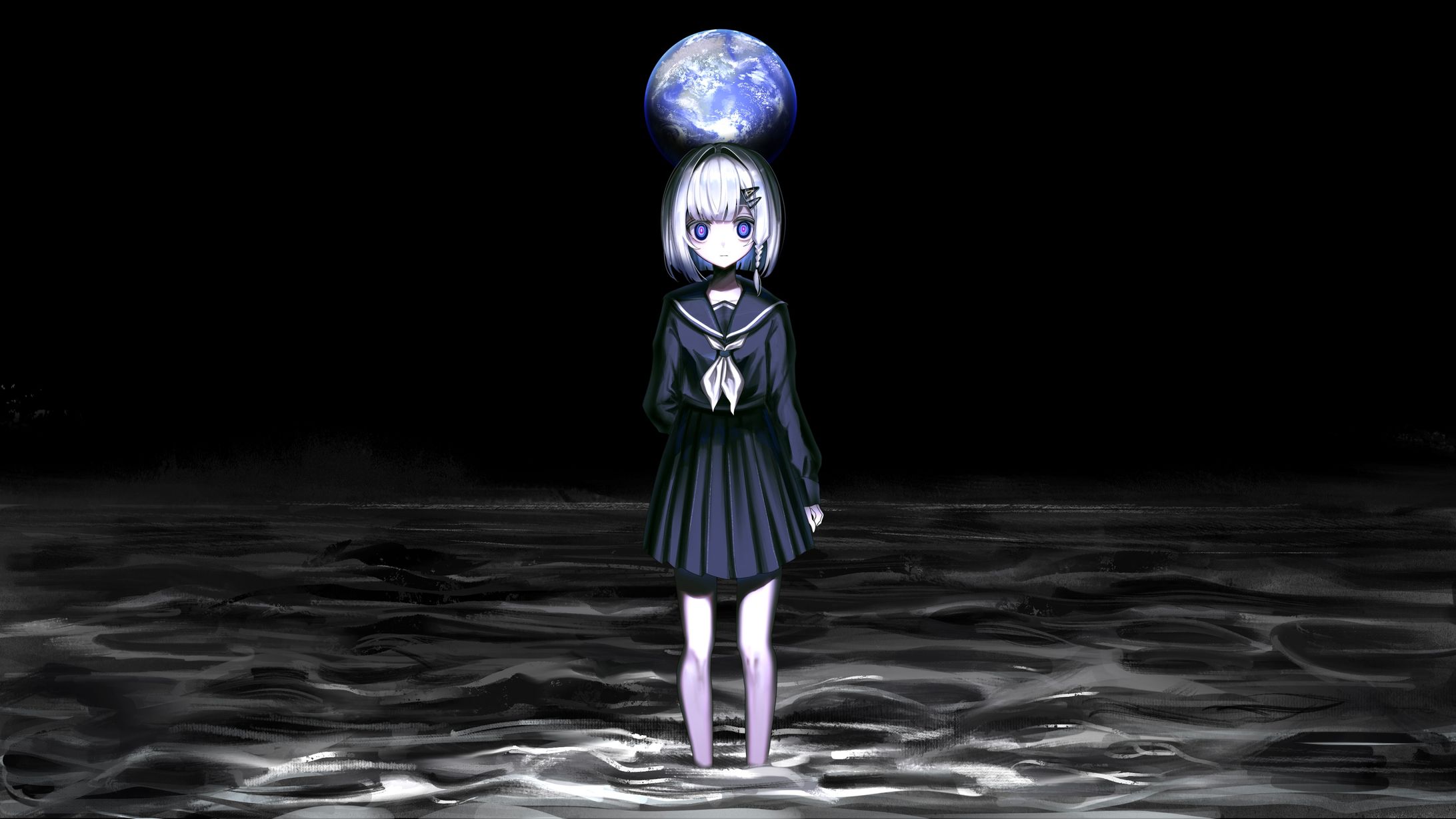 b8xB 様 / 【月面少女現象】MV用キャラクター、背景イラスト担当-1
