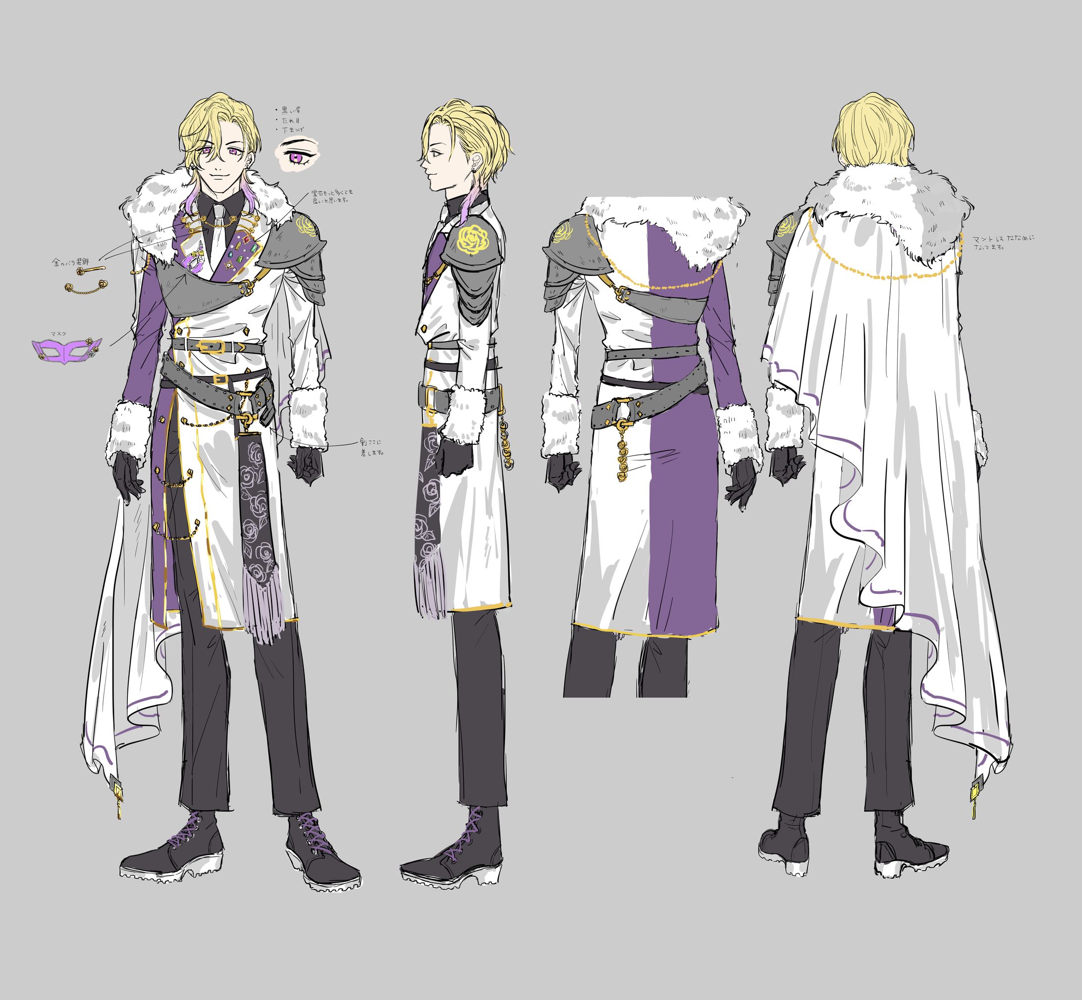 キャラクターデザイン_個人制作3Dゲーム-1