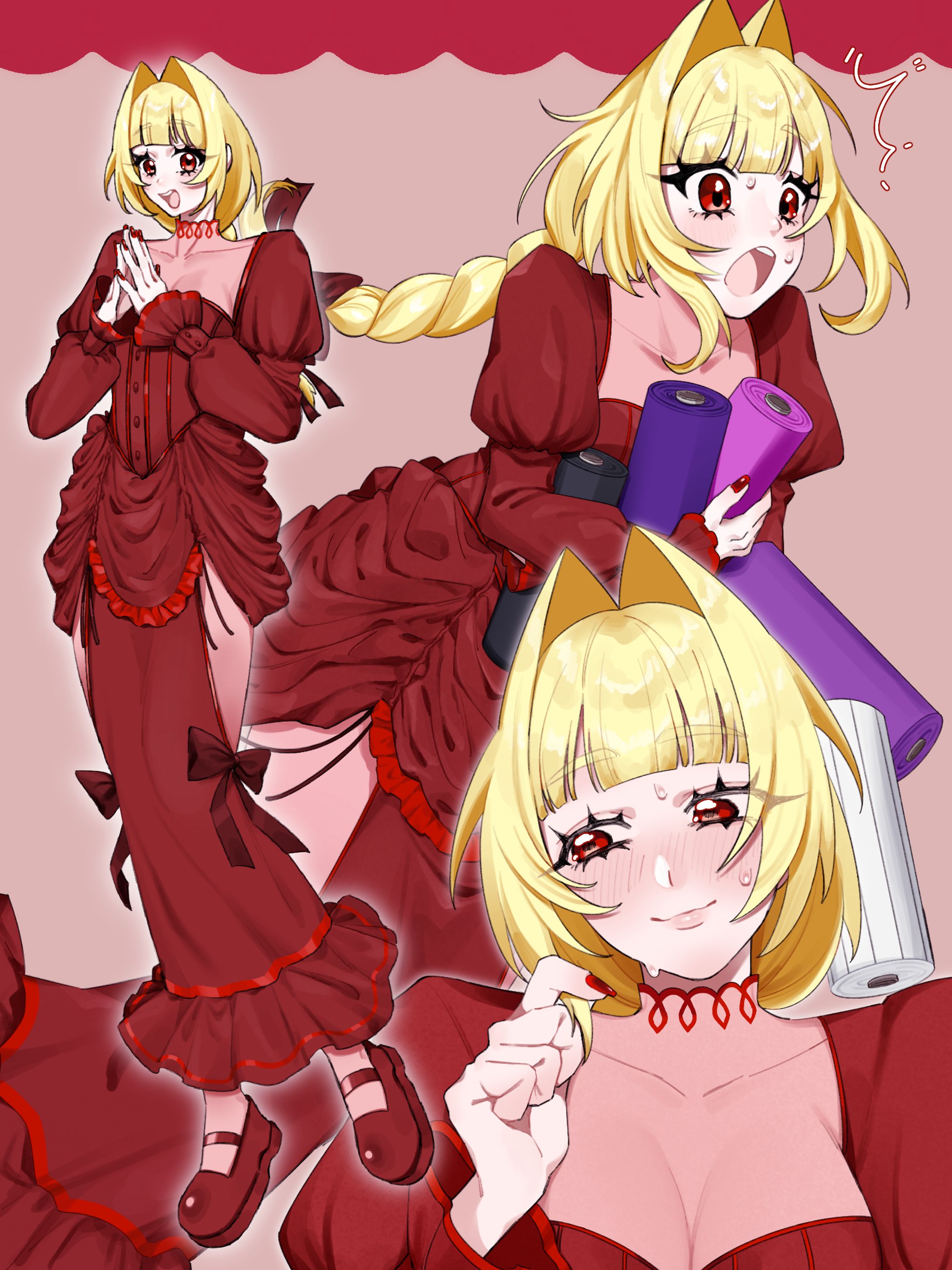 匿名　衣装デザイン/つめこみイラスト-1