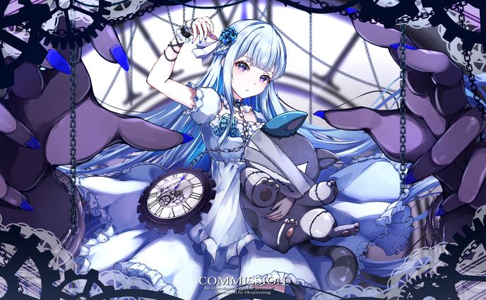 【ご依頼】撥条少女時計　MVイラスト（差分あり）