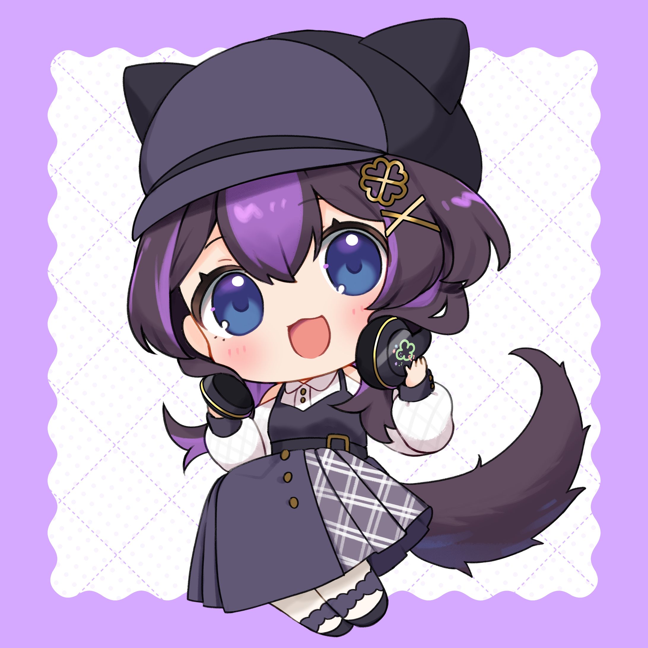 【skeb】レオナ様SDイラスト-1