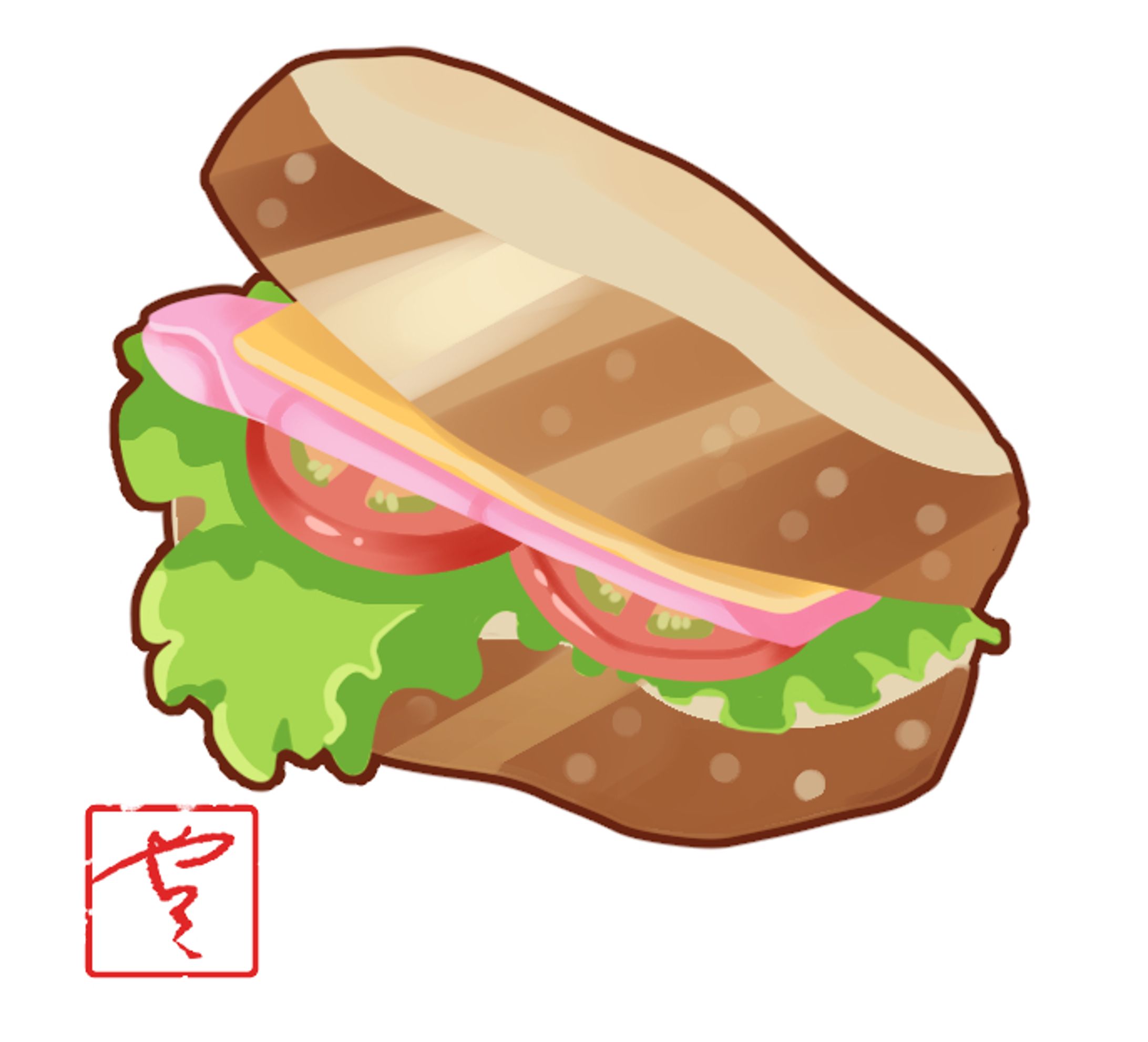 タッチ色々・食べ物（８枚）-1