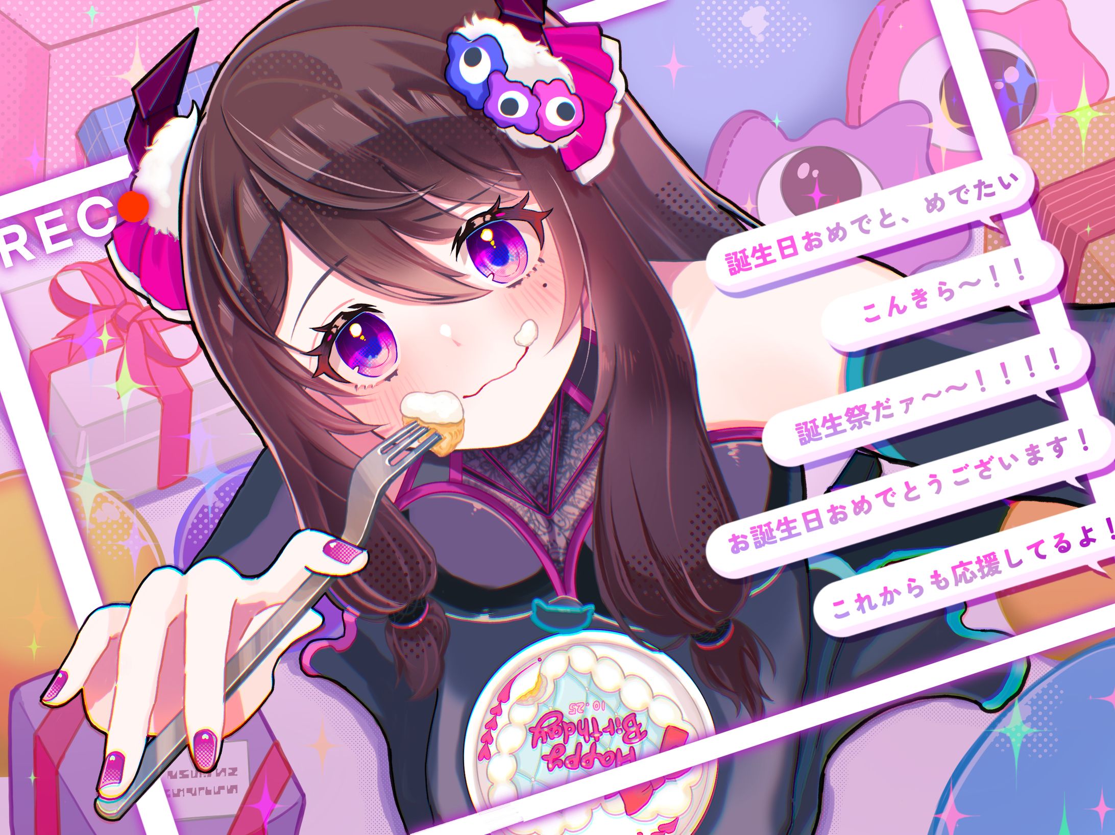 ★TeaCraftWorks様アイノキラ様コラボお茶缶　タペストリー採用-1