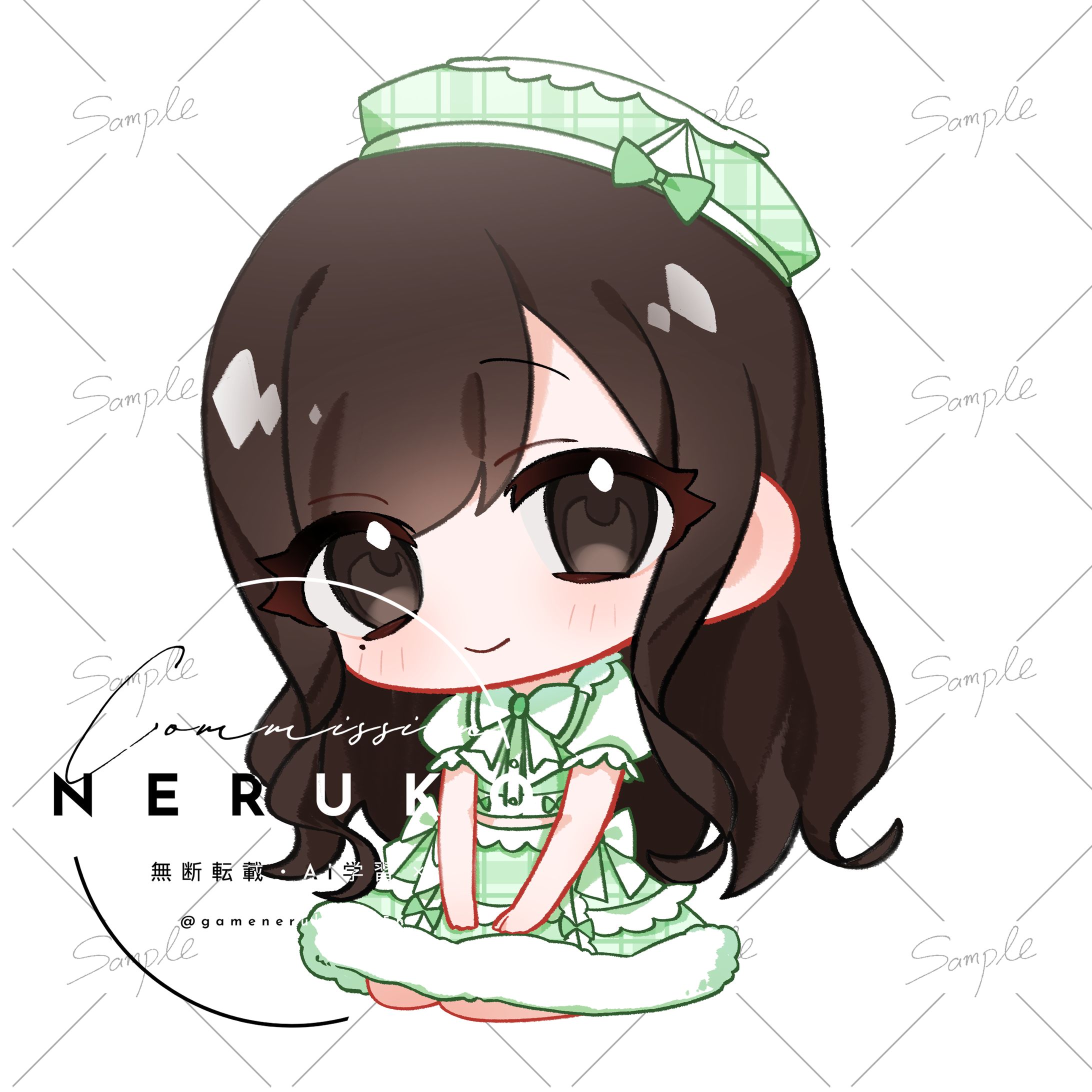 SDイラスト｜架空様ご依頼-1