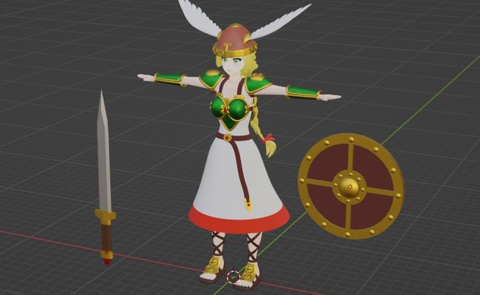 動画作品、blender