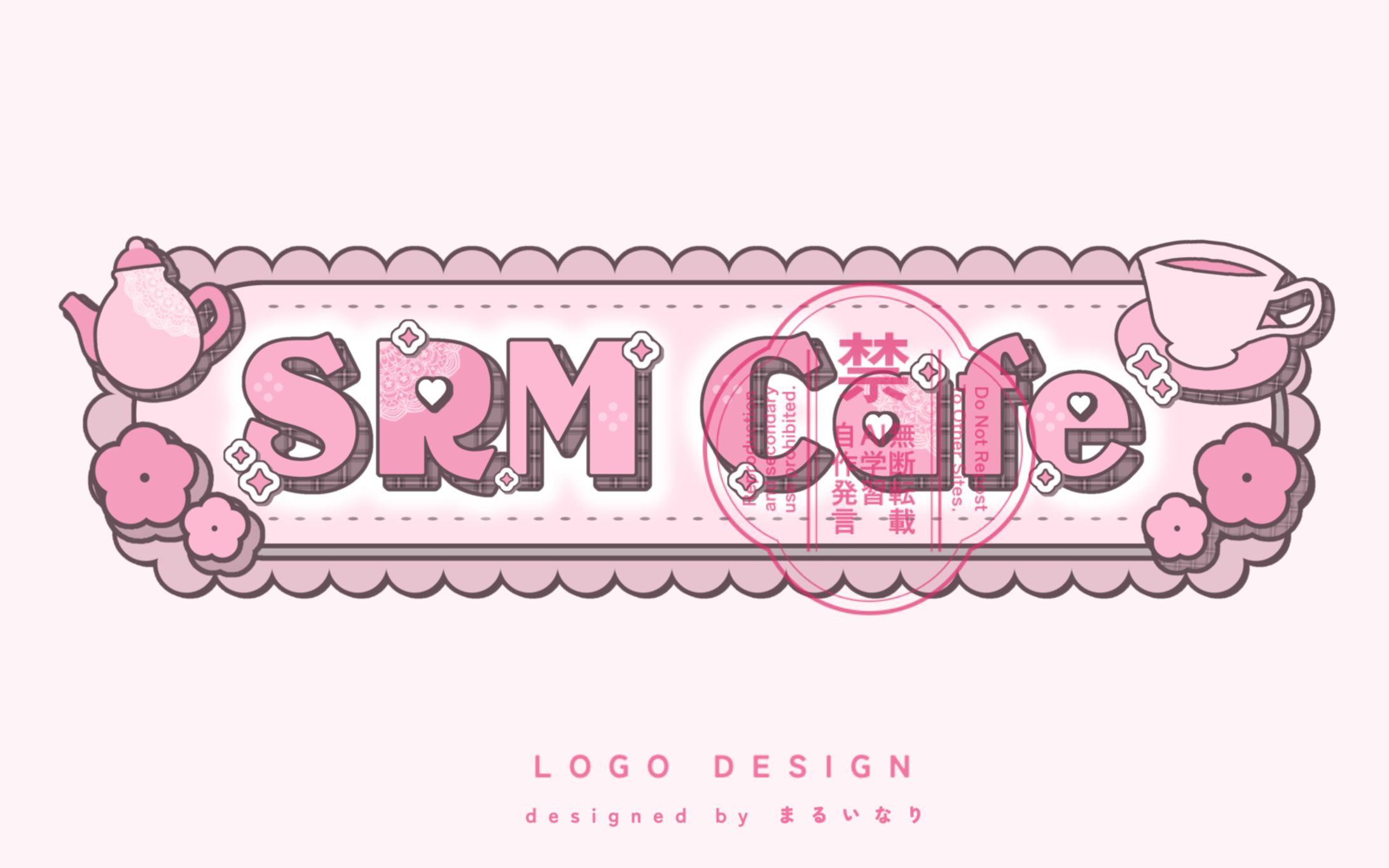メイドカフェ「SRM Cafe」ロゴデザイン-1