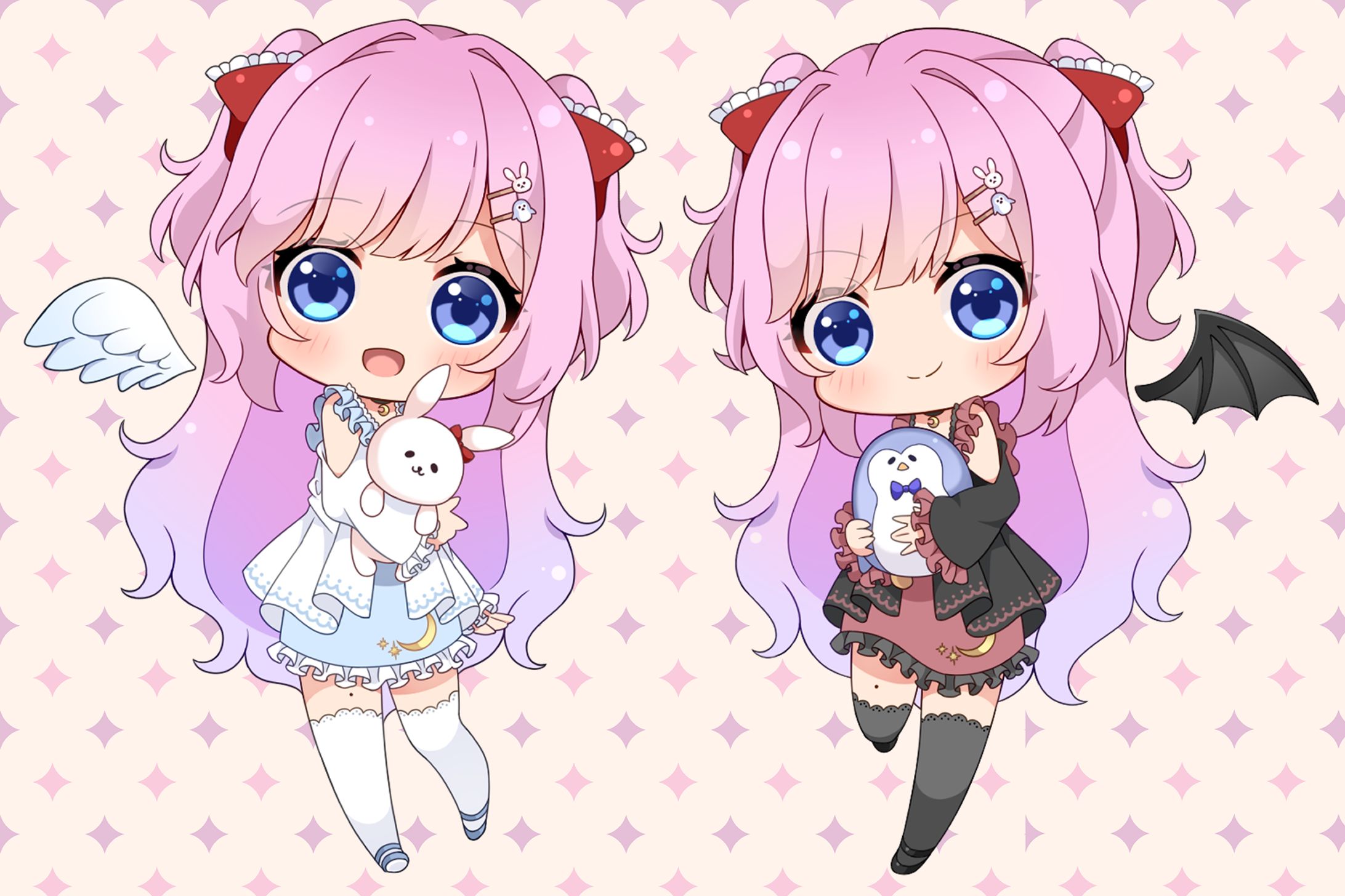 【works】みう様　グッズ用イラスト-1