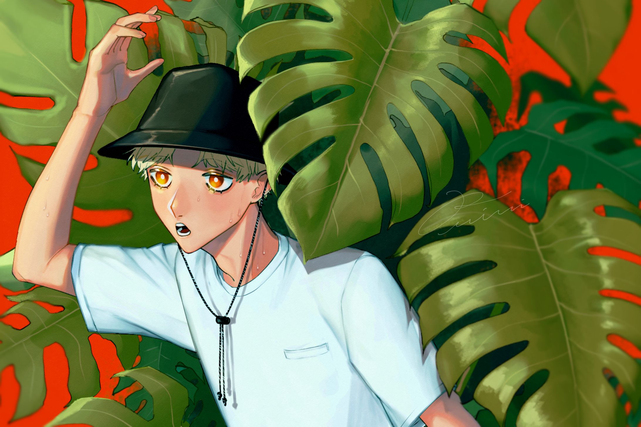 イラスト(顔•バストアップ)-1