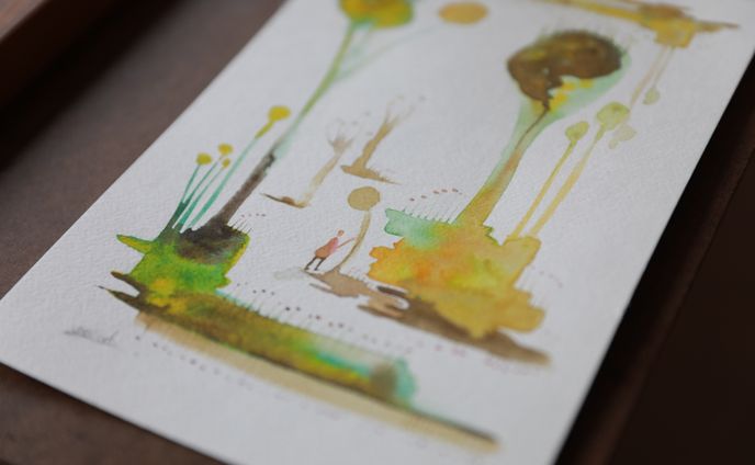 Colorful Forest Yellow