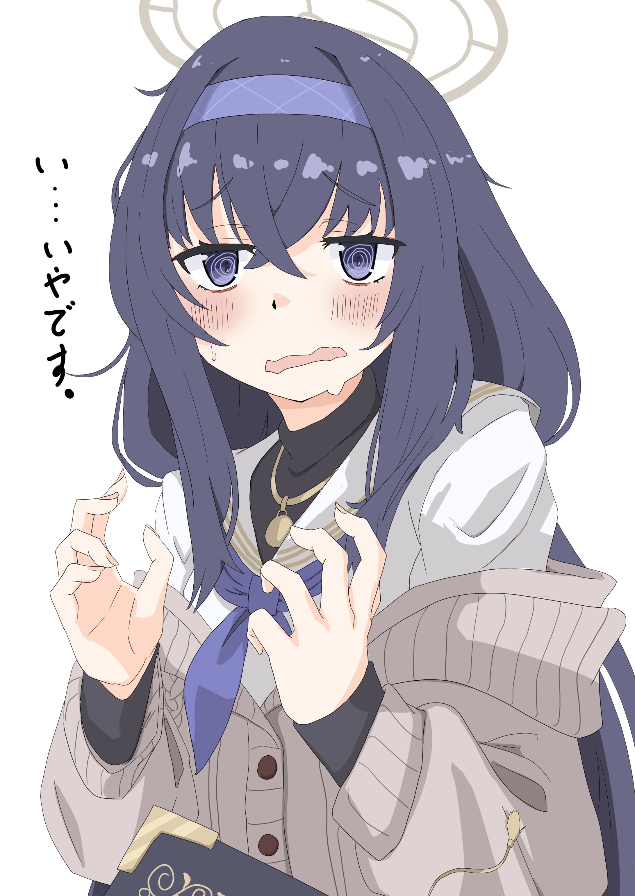 ブルアカ　ウイ　ファンアート-1