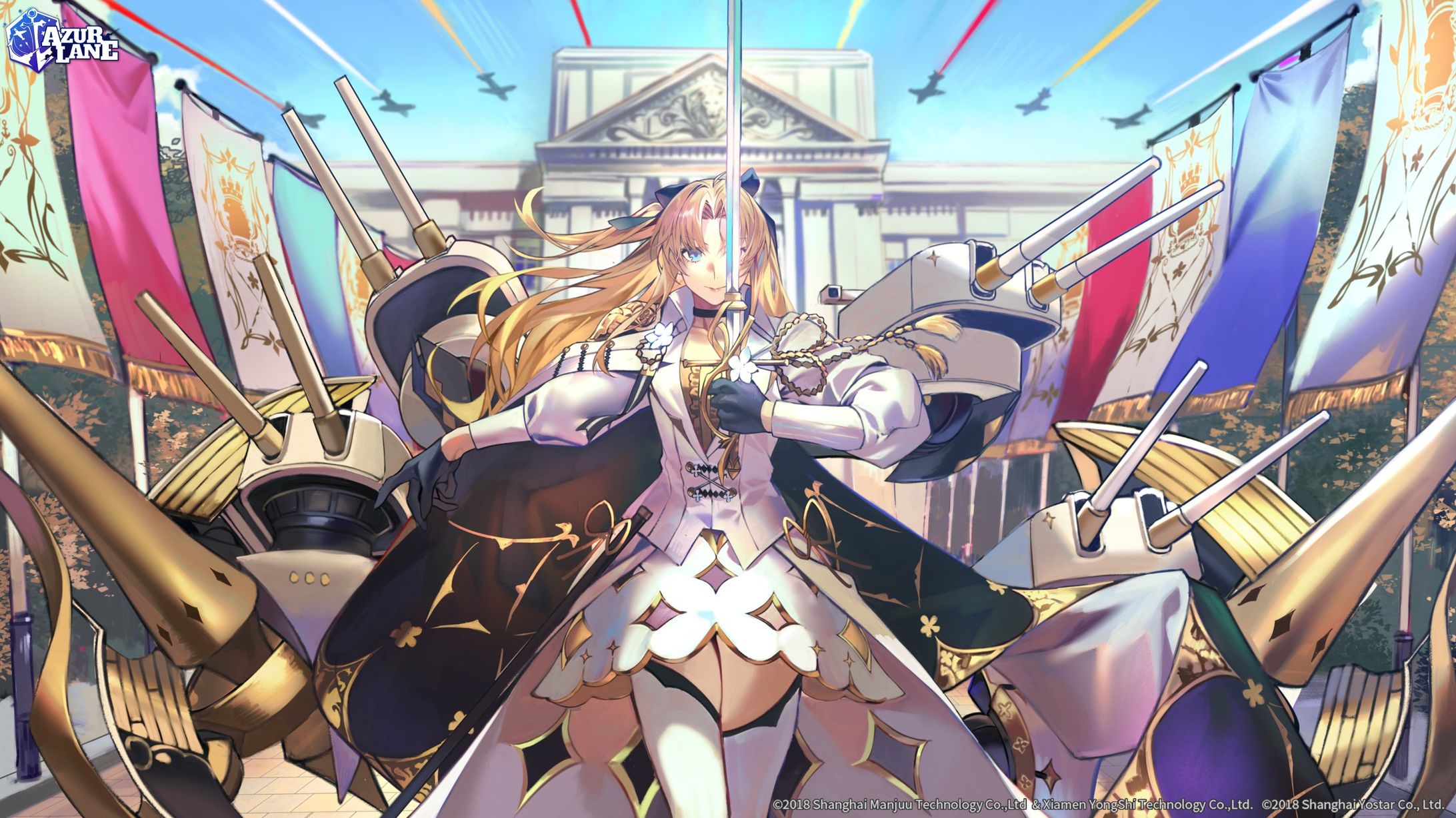 【お仕事】株式会社Yostar　Azur Lane　SNS宣伝用イラスト-1