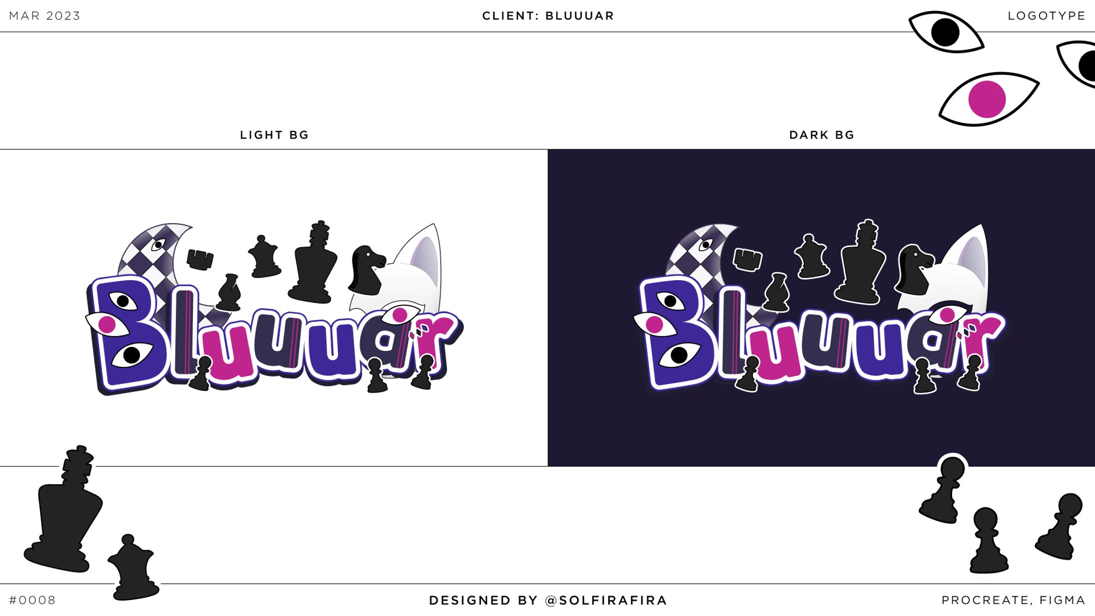 Bluuuar (fan logo)-1