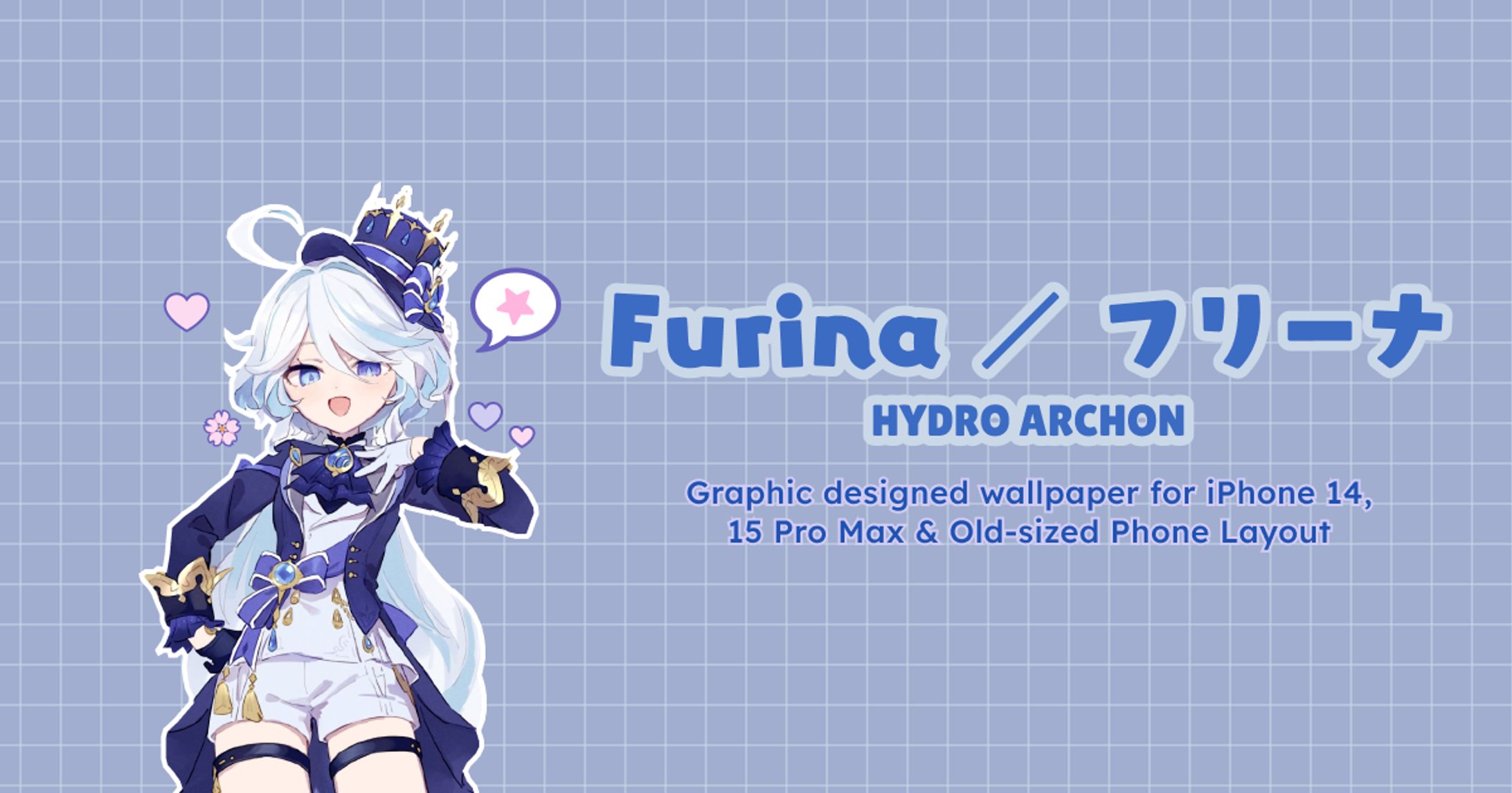 💧 Furina Wallpaper UI Design-1