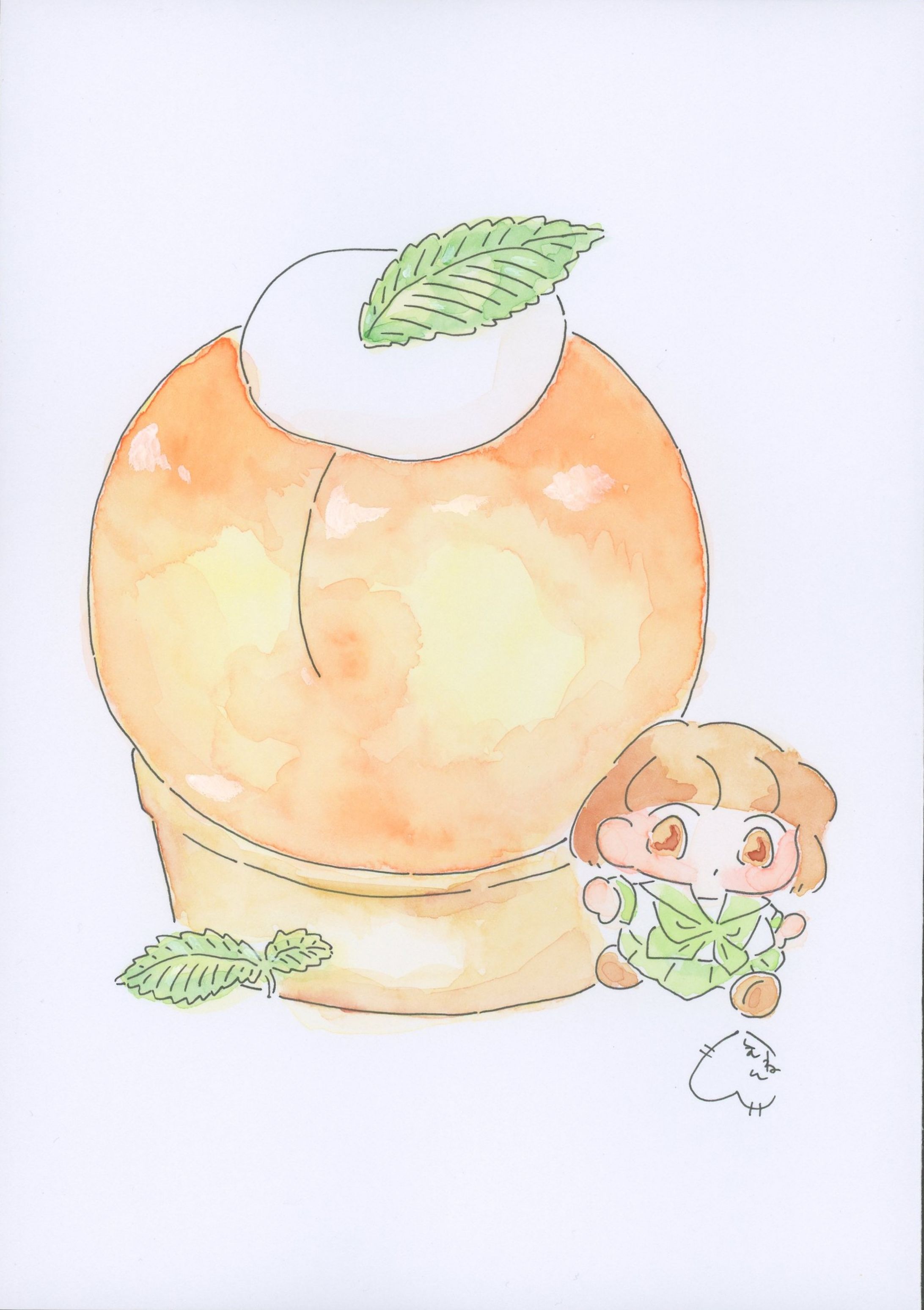 まるごと桃タルト-1