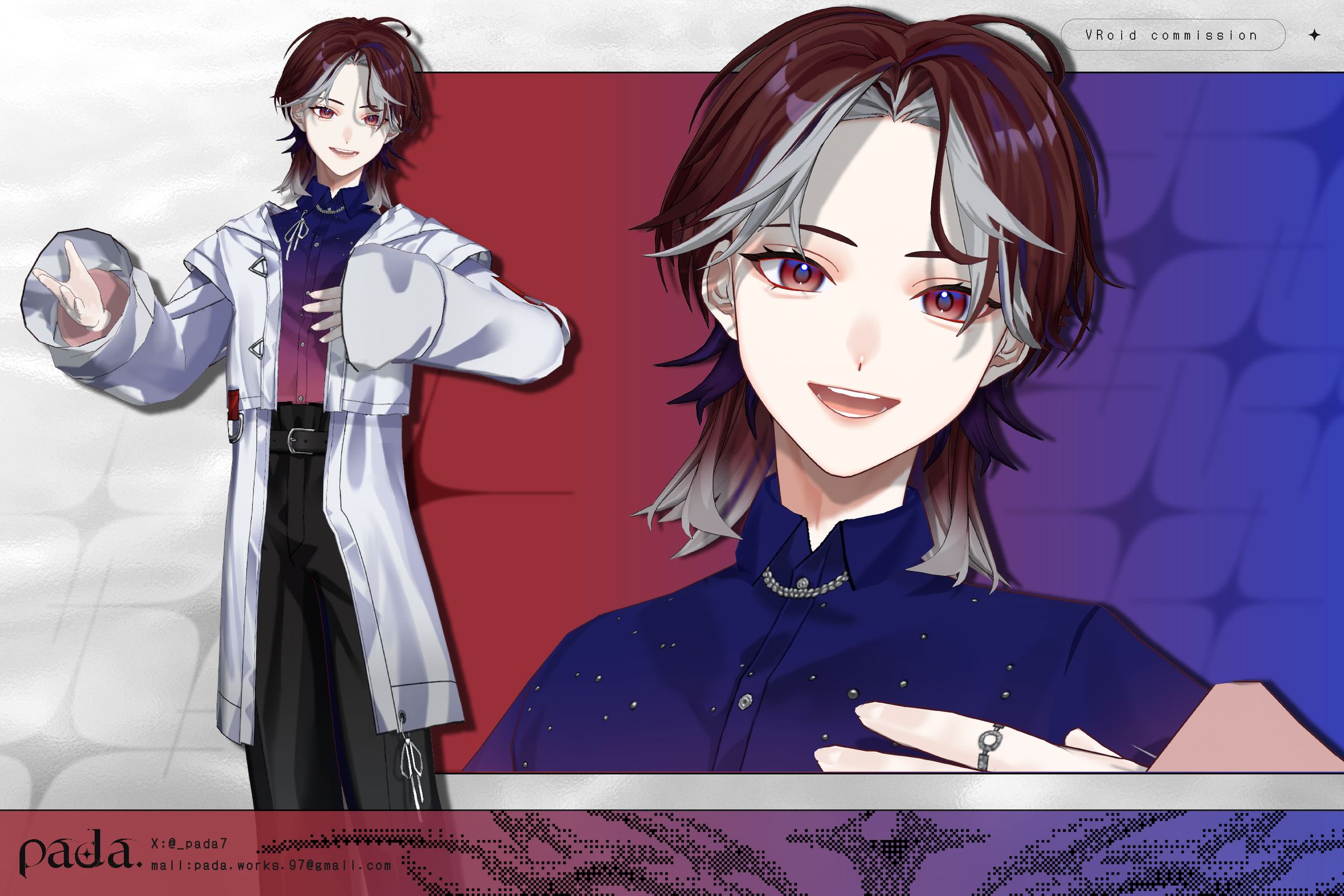 VRoid 3D model / 槐世夕-1