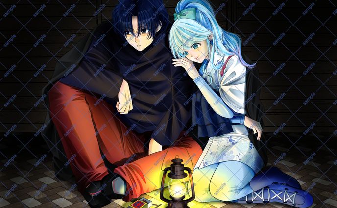 小説の主人公とヒロイン（SKIMA）