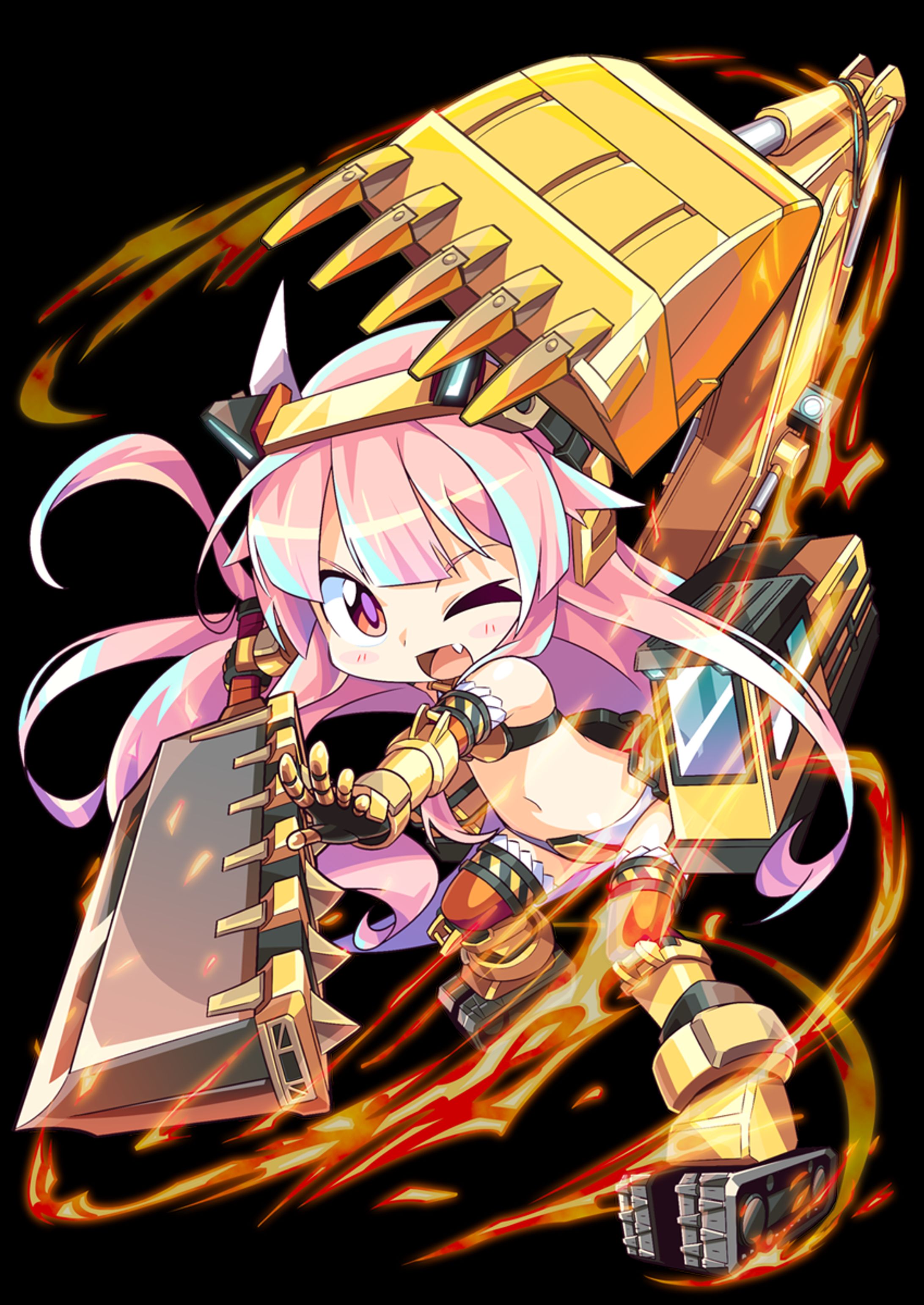 ドラグショベル-1