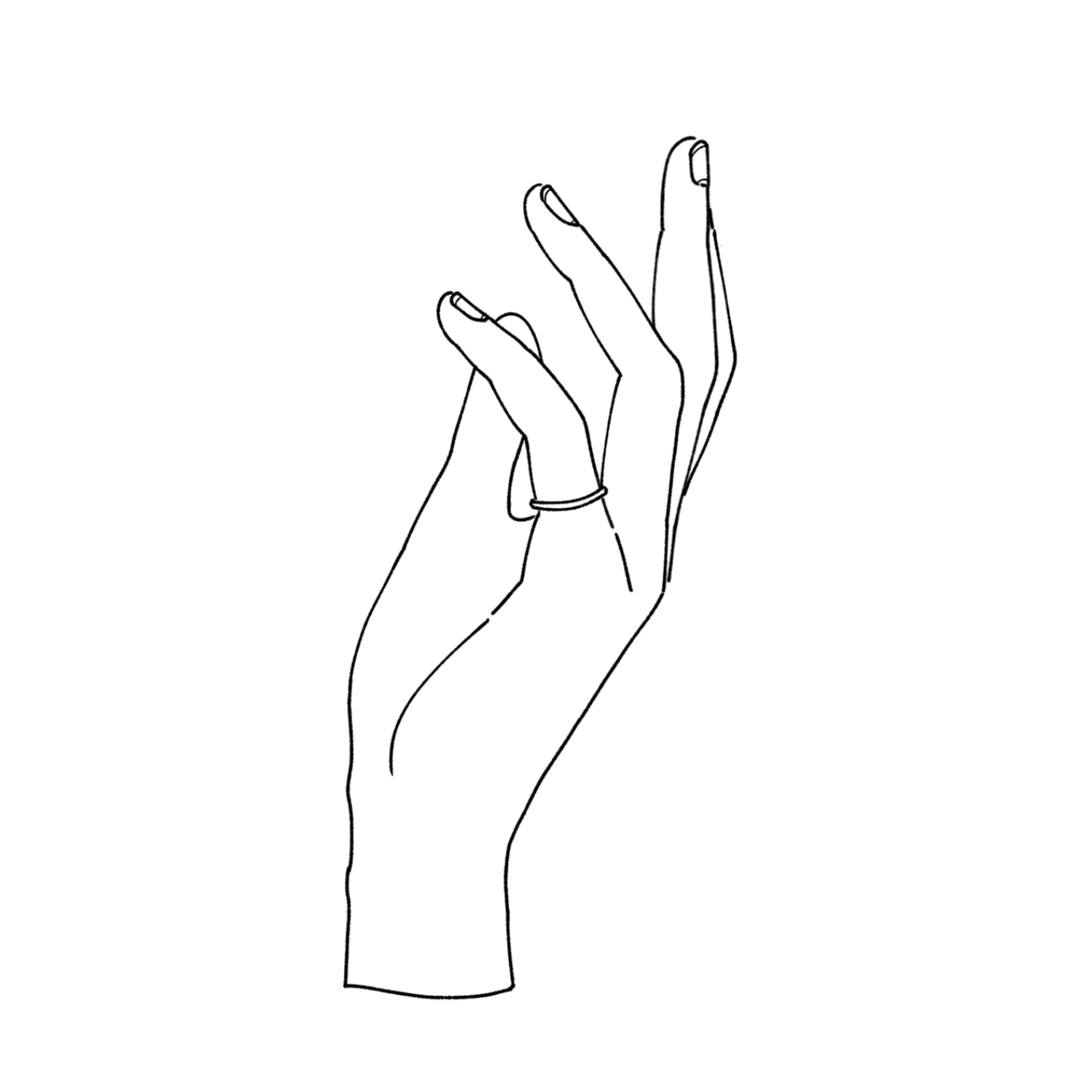 手のイラスト-1