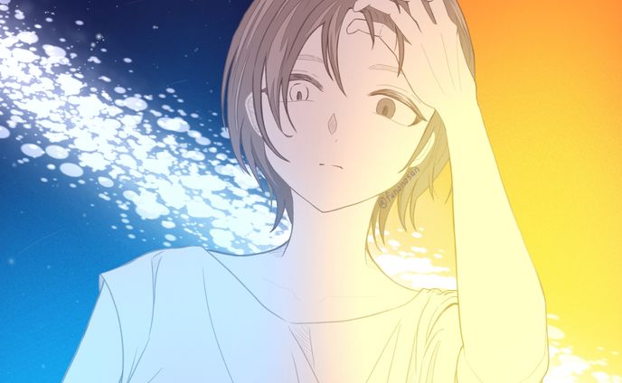 狭間にて。