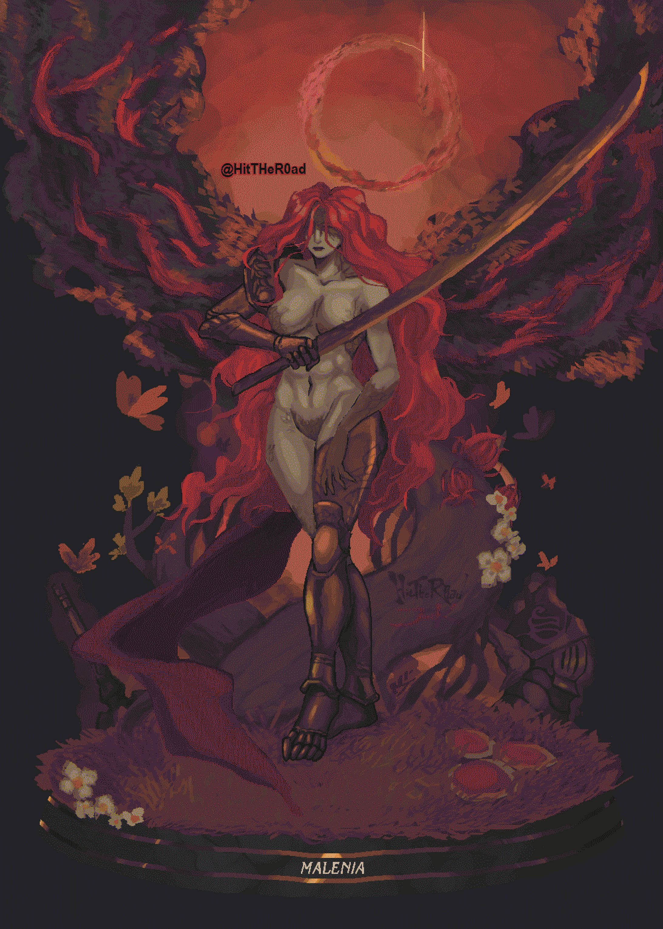 Elden Ring - Malenia Goddess of Rot-1