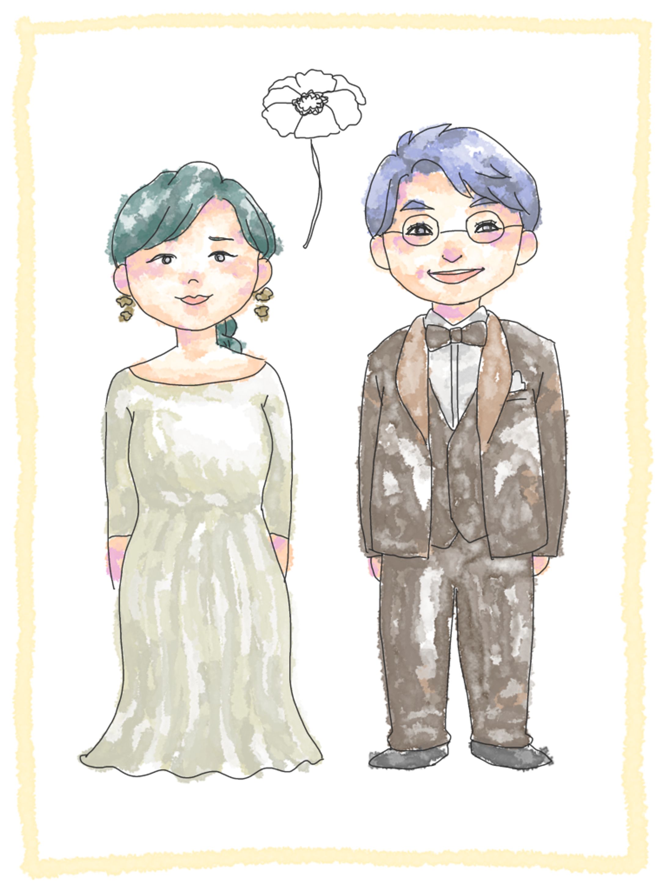 結婚式のウェルカムボード-1