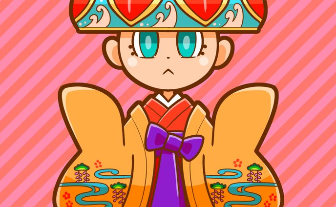 沖縄風キャラクターデザイン